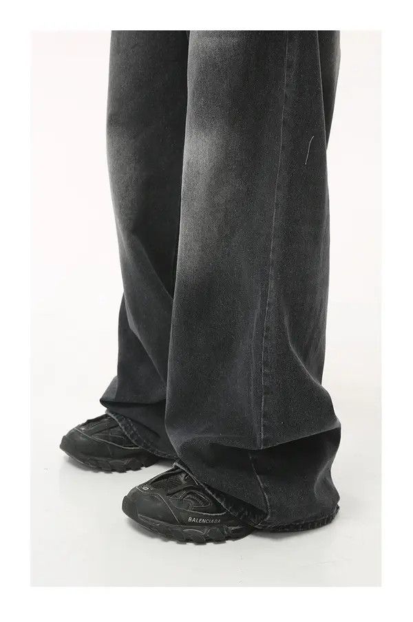 Japanese Brand Minami x Maya American washed vintage wide-leg loose jeans Size US 32 / EU 48 - 6 Thumbnail
