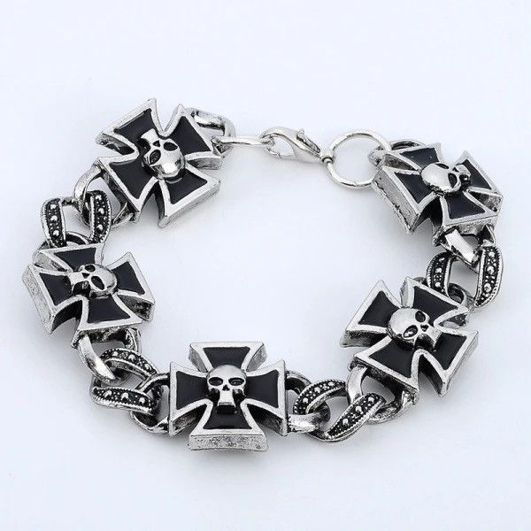 Jewelry Retro Celtic Cross Shape Skull Pattern Size ONE SIZE - 1 Thumbnail
