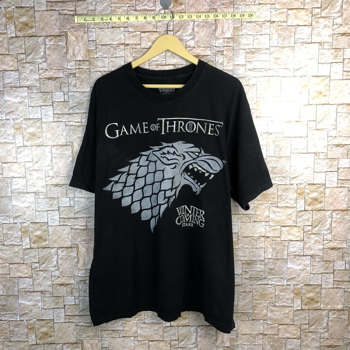 Japanese Brand × The Game Game Of Thrones Black T-Shirt #A551 Size US XL / EU 56 / 4 - 1 Thumbnail