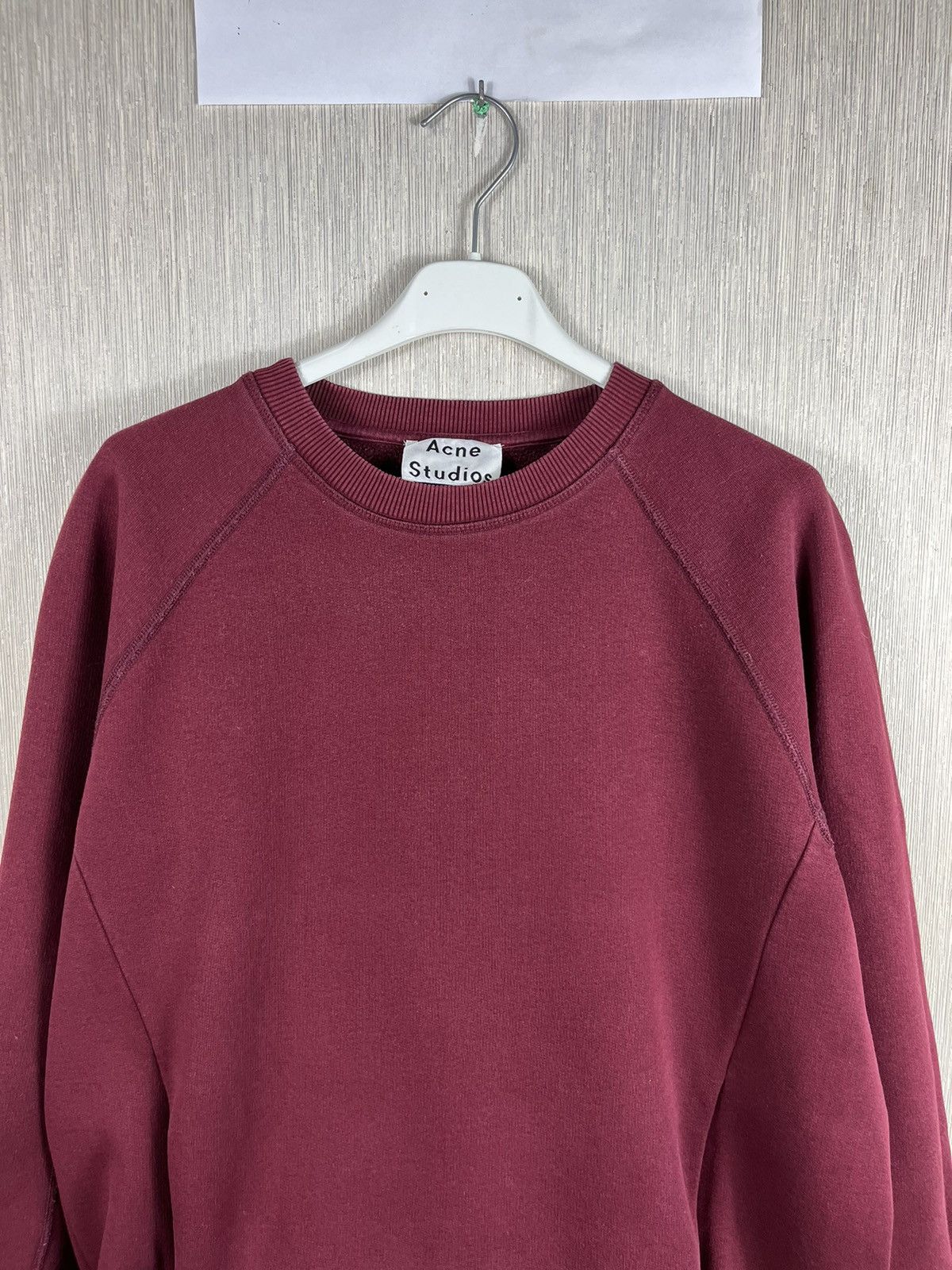 Acne Studios Acne Studios Nikoleta FL PSS15 basic sweatshirt with pockets Size US XS / EU 42 / 0 - 5 Thumbnail