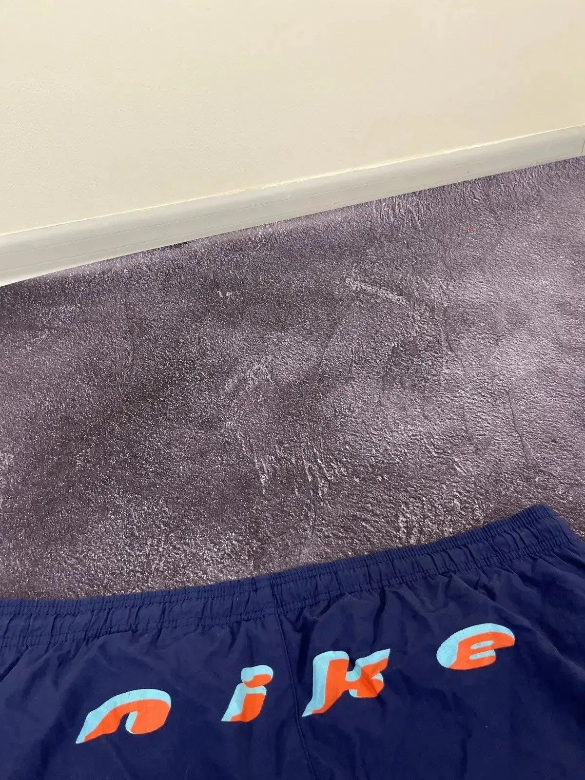 Nike × Vintage Vintage 90s Nike Y2K Big Logo Hype Retro Nylon Shorts Size US 34 / EU 50 - 3 Thumbnail