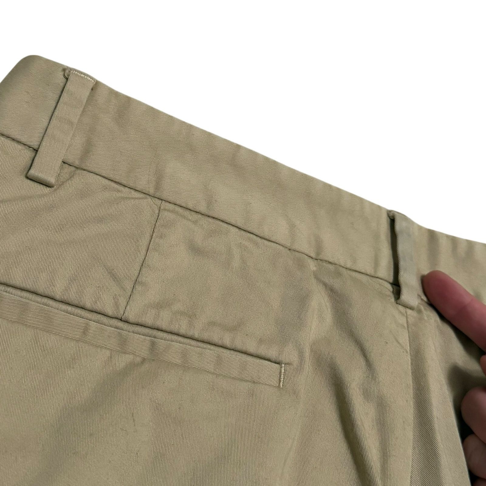 SPOKE SPOKE Sharps Chino Pants Build B Khaki Tan Basics Waist 33 Size US 33 - 8 Thumbnail