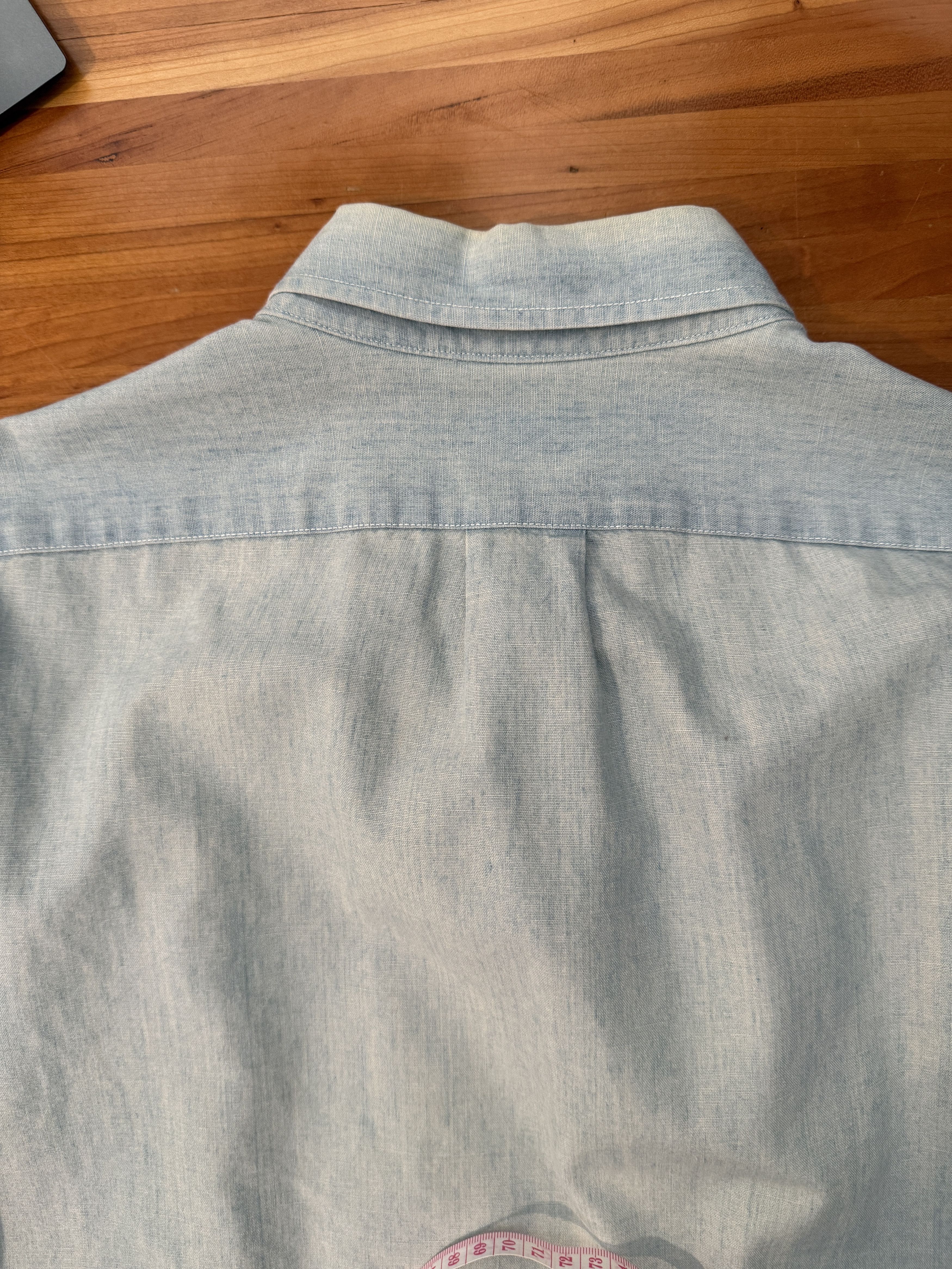 J.Crew J. Crew Chambray Shirt Size US M / EU 48-50 / 2 - 5 Thumbnail