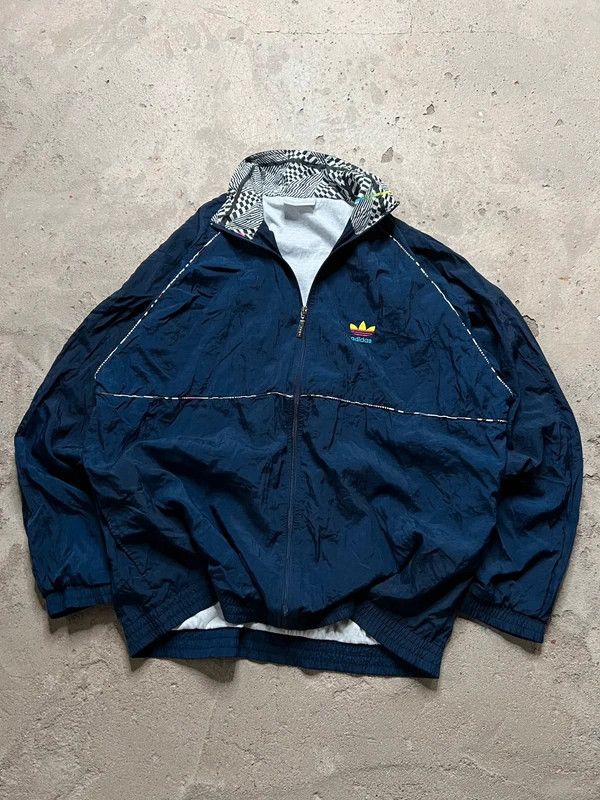 Adidas 80s Adidas vintage Track jacket Size US L / EU 52-54 / 3 - 1 Thumbnail