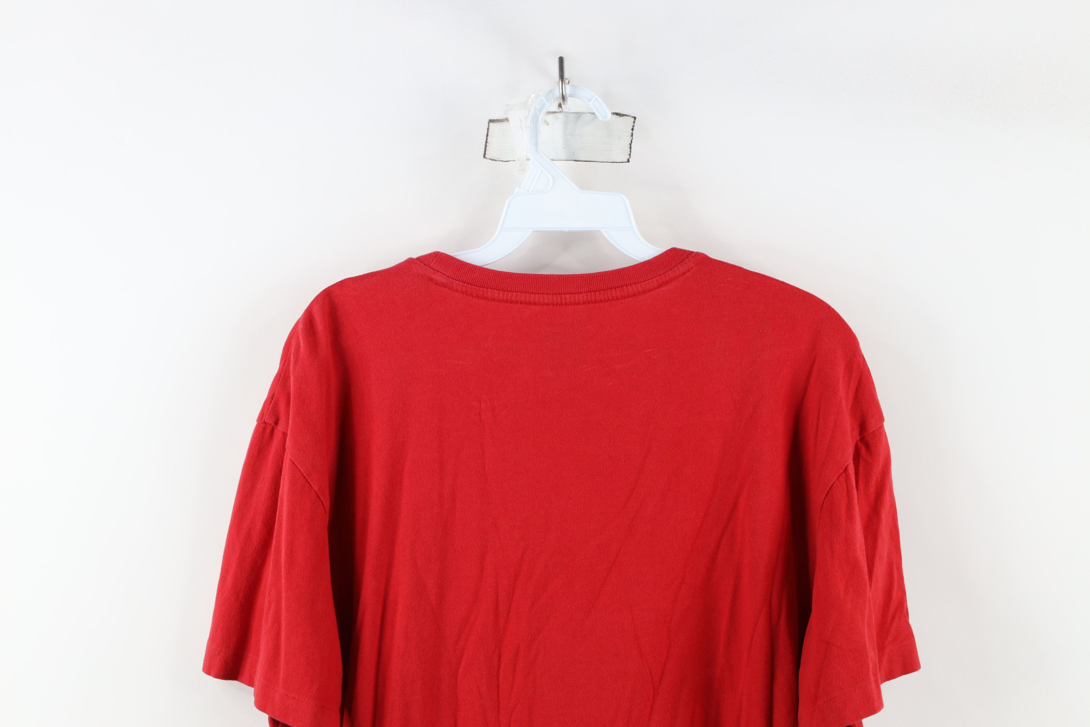 Ralph Lauren × Vintage Vintage Ralph Lauren Faded Short Sleeve T-Shirt Red Cotton Size US M / EU 48-50 / 2 - 13 Thumbnail