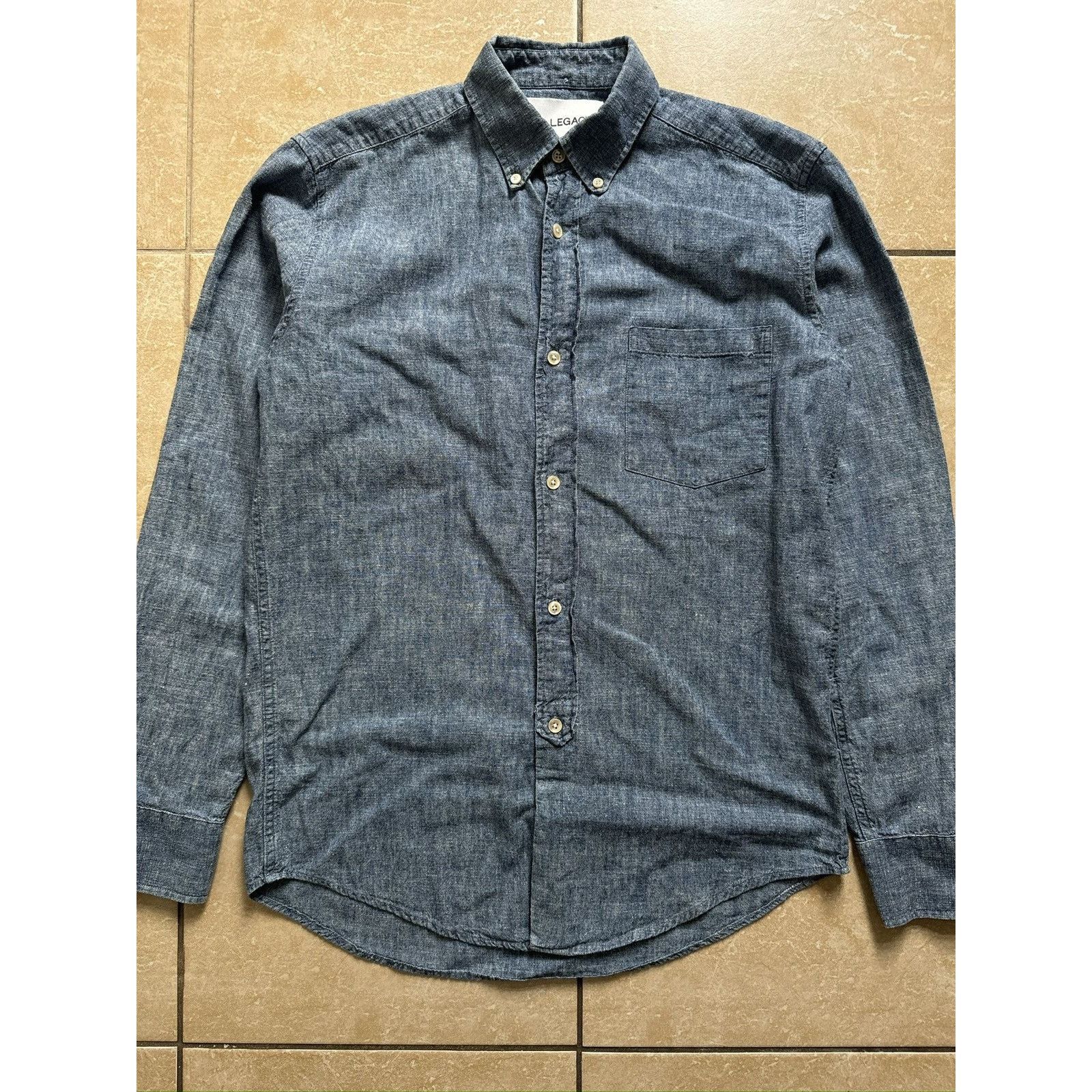 Our Legacy Our Legacy Hamp Oxford shirt Size US S / EU 44-46 / 1 - 4 Thumbnail