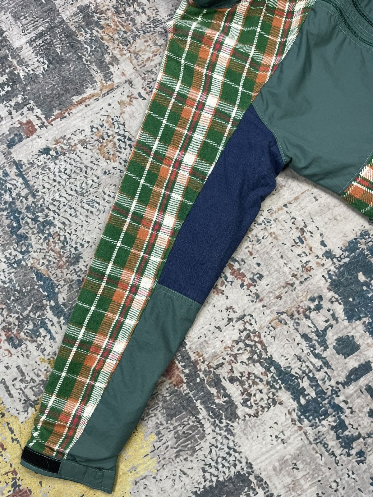 Manastash Manastash Hemp Fibre Green Plaid Jacket Size US M / EU 48-50 / 2 - 6 Thumbnail