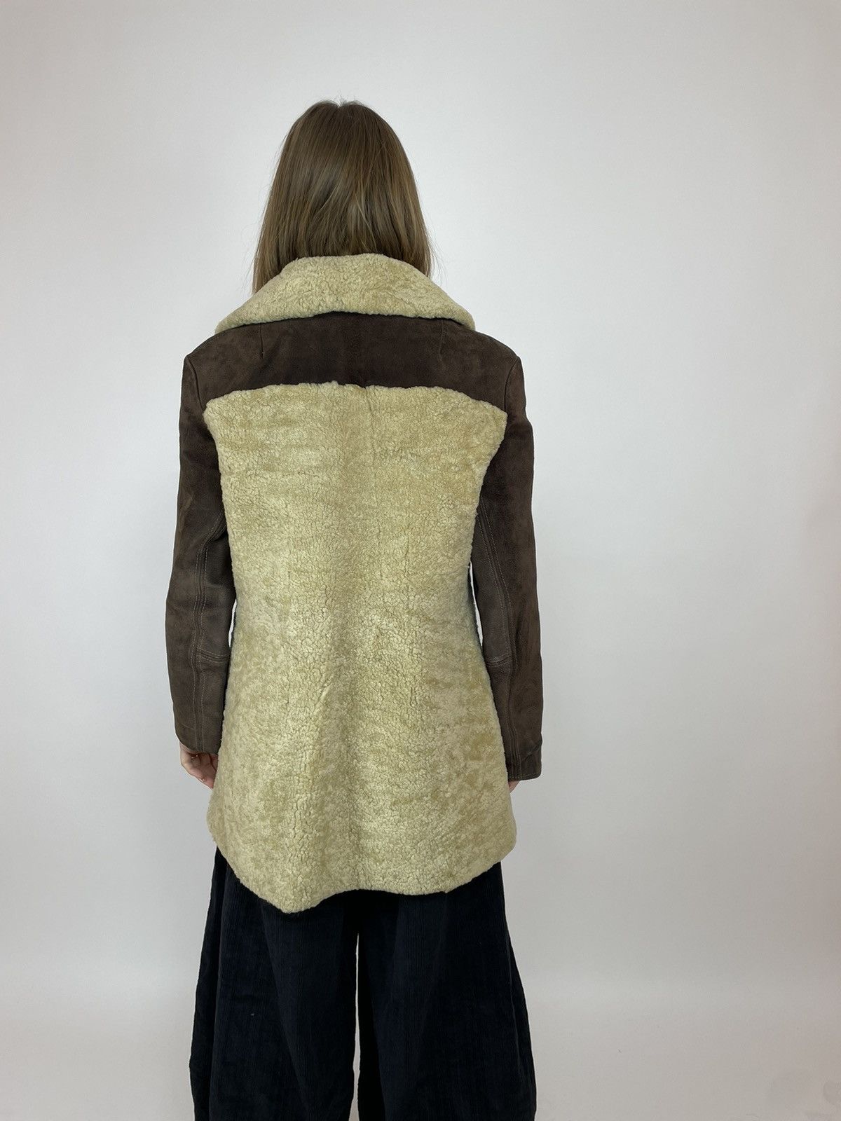 Vintage Vintage Sheepskin coat leather winter overcoat Women's Size S / US 4 / IT 40 - 6 Thumbnail