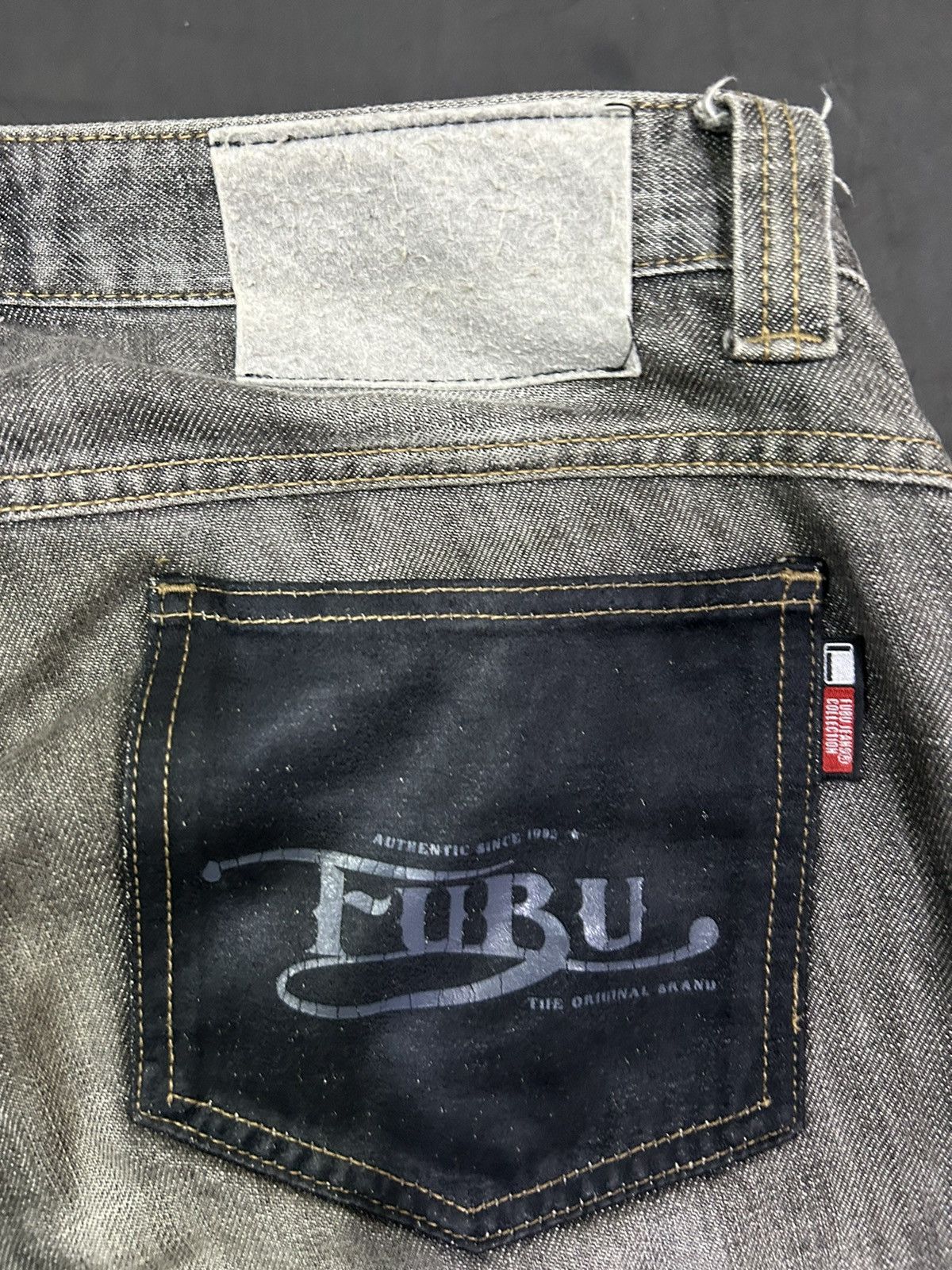 JNCO × Vintage Vintage Fubu Big Rig Denim Baggy Jeans Size US 41 - 7 Thumbnail