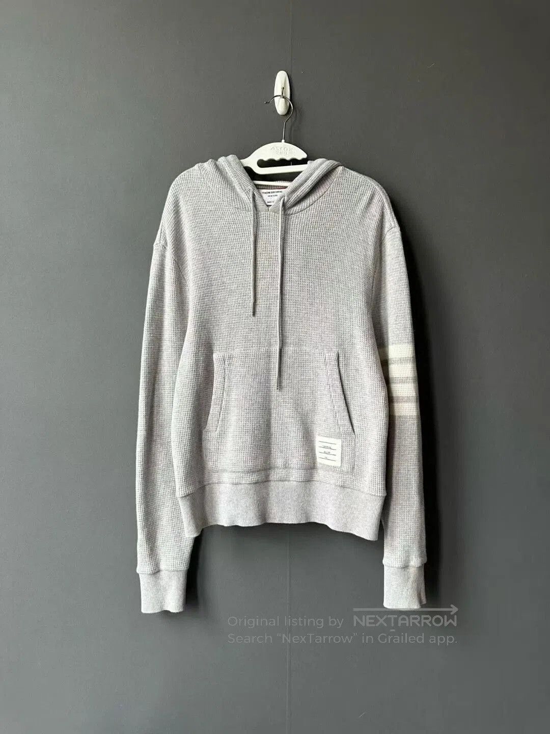Thom Browne thom browne gray cashmere blend hoodie. Size US S / EU 44-46 / 1 - 1 Thumbnail