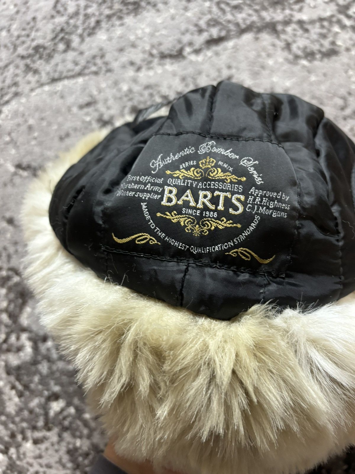 Japanese Brand × Vintage Japanese Vintage Fur Alt Emo Trapper Hat Size ONE SIZE - 10 Thumbnail