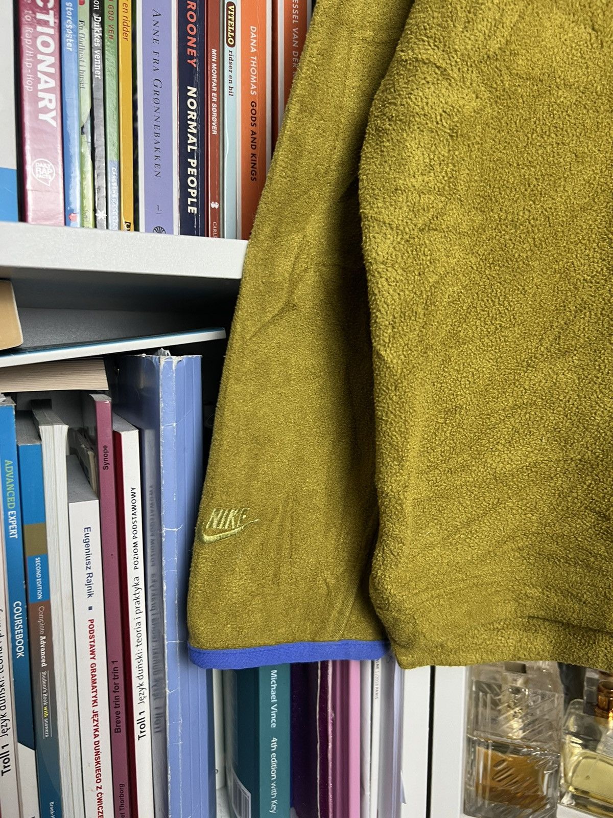 Nike ACG × Vintage RARE! Vintage 80s NIKE ACG 1/4 zip fleece sweatshirt gorpcore Size US L / EU 52-54 / 3 - 6 Thumbnail