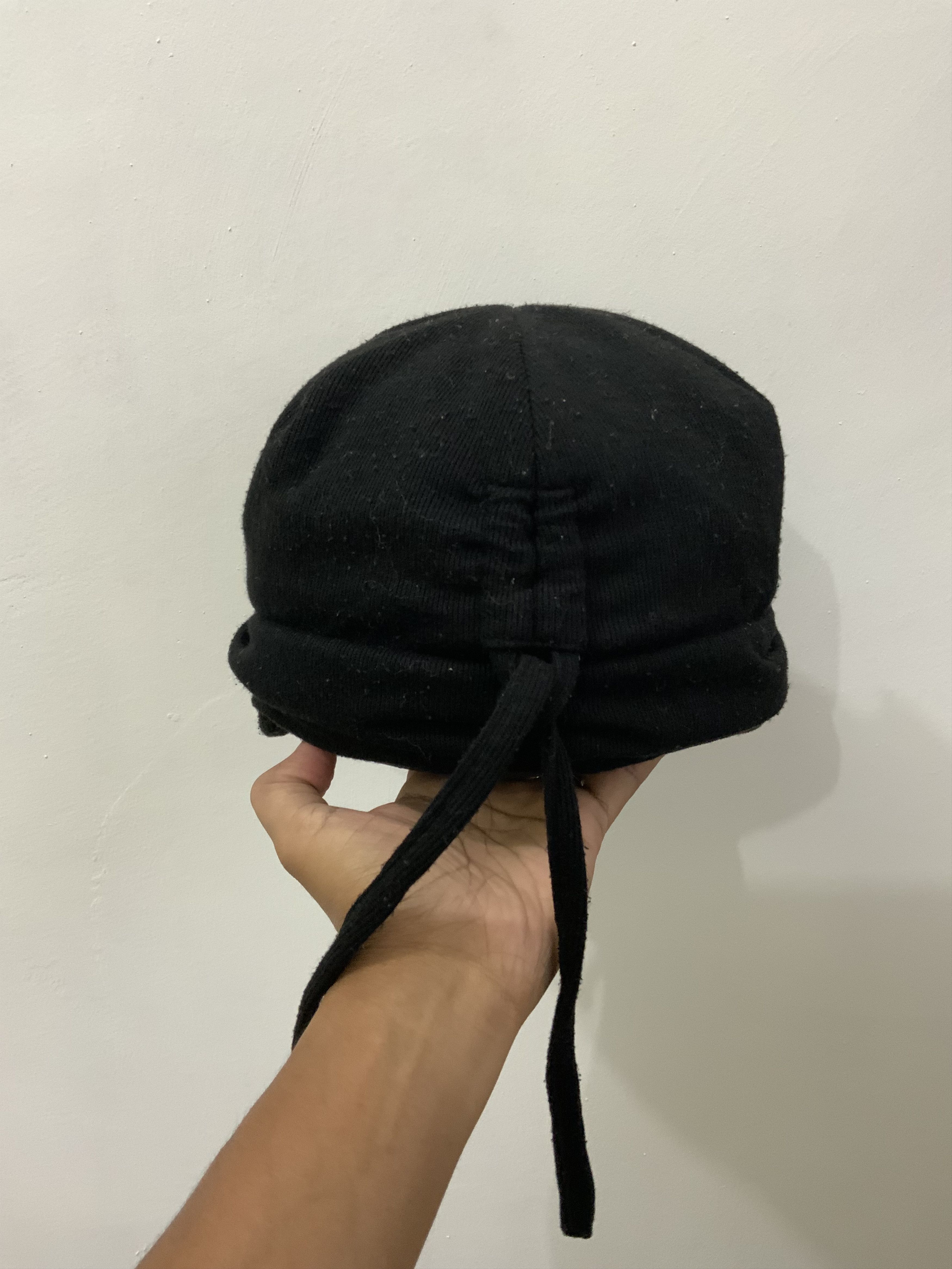 Vintage Vintage Black Retro Hat Size ONE SIZE - 3 Thumbnail