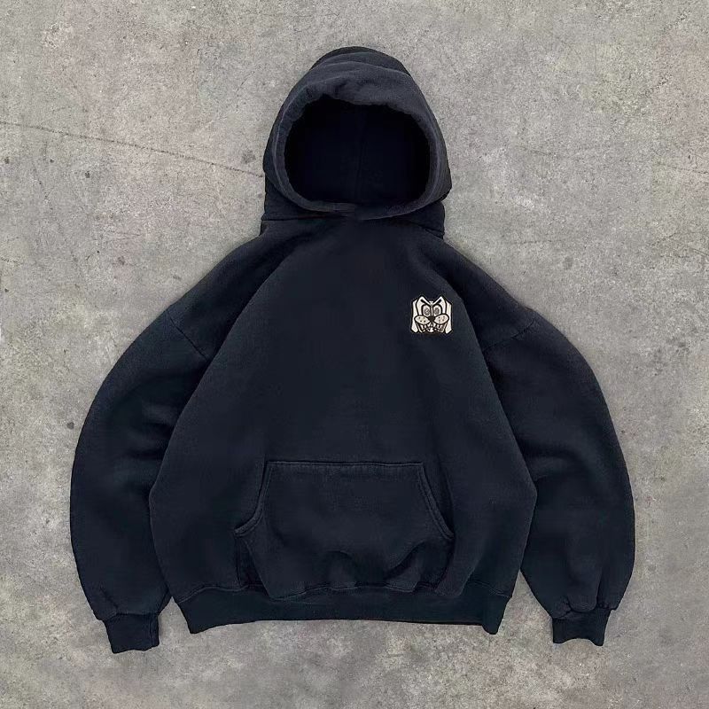 Japanese Brand × Vintage Street Vintage Tiger Print Loose Casual Hoodie Size US L / EU 52-54 / 3 - 1 Thumbnail