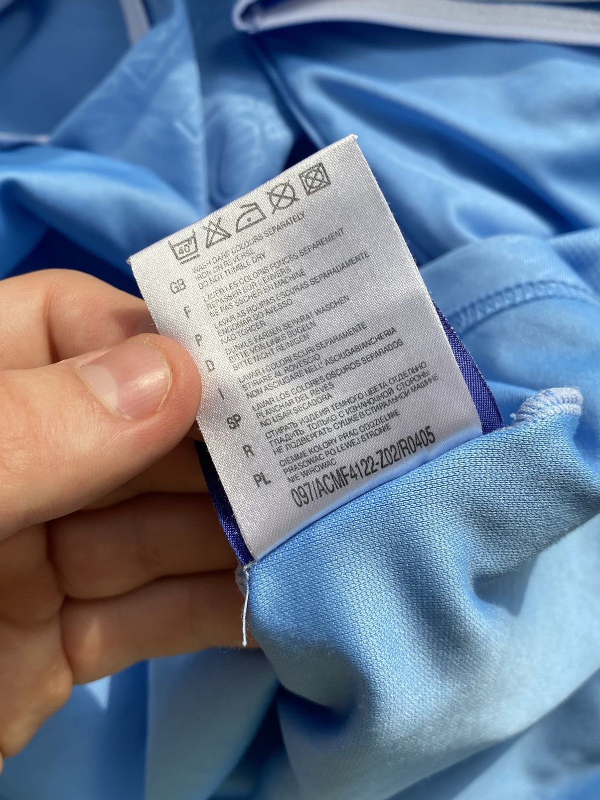 Reebok Manchester City Reebok Home Jersey Vintage Sky Blue XL Size US XL / EU 56 / 4 - 9 Thumbnail