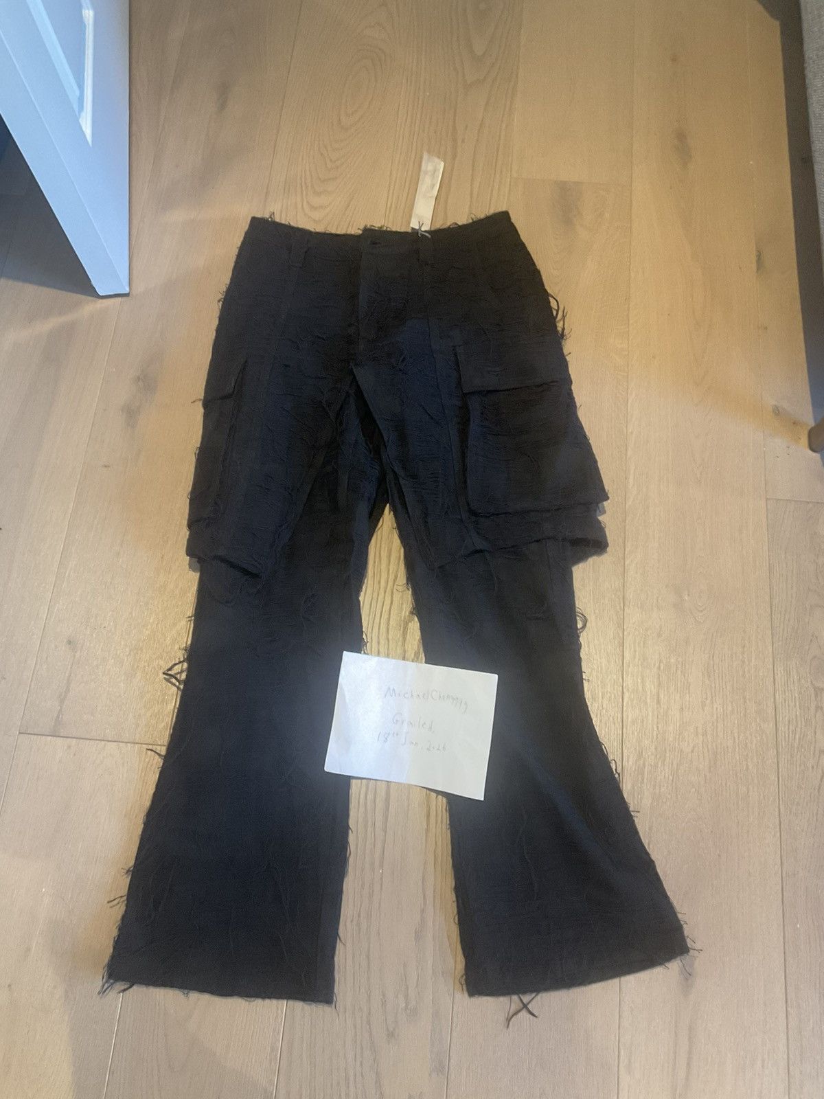 Troubled Waters Troubled waters double layered cargo pants v2