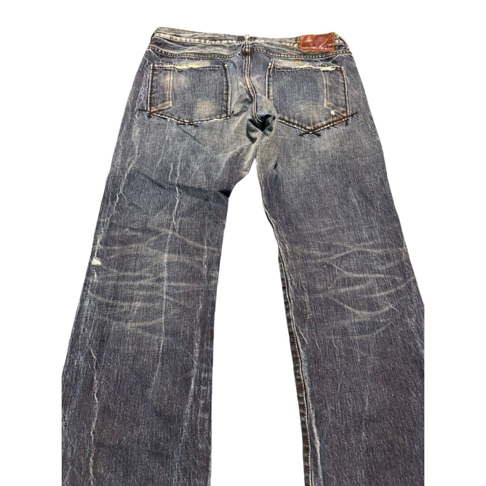 Prps PRPS Purple Tag Denim Jeans Made in Japan Size 36x33 Men’s Regular Straight 5-Pocket Design Jeans Blue Cotton Denim Men’s Rare 🔥 Size US 36 / EU 52 - 7 Thumbnail