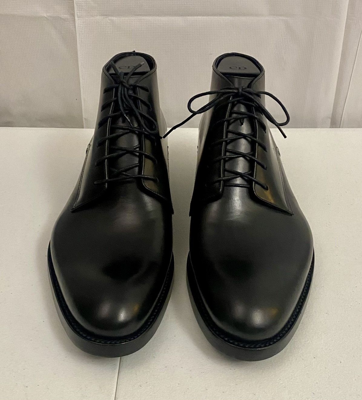 Dior Dior x Kris Van Assche Black Leather Lace Up Boots 11 NEW Size US 11 / EU 44 - 16 Thumbnail