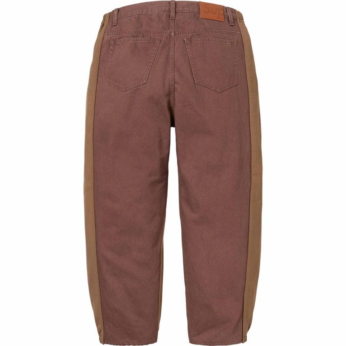 Supreme Velvet Trouser Brown Men's - FW20 - US