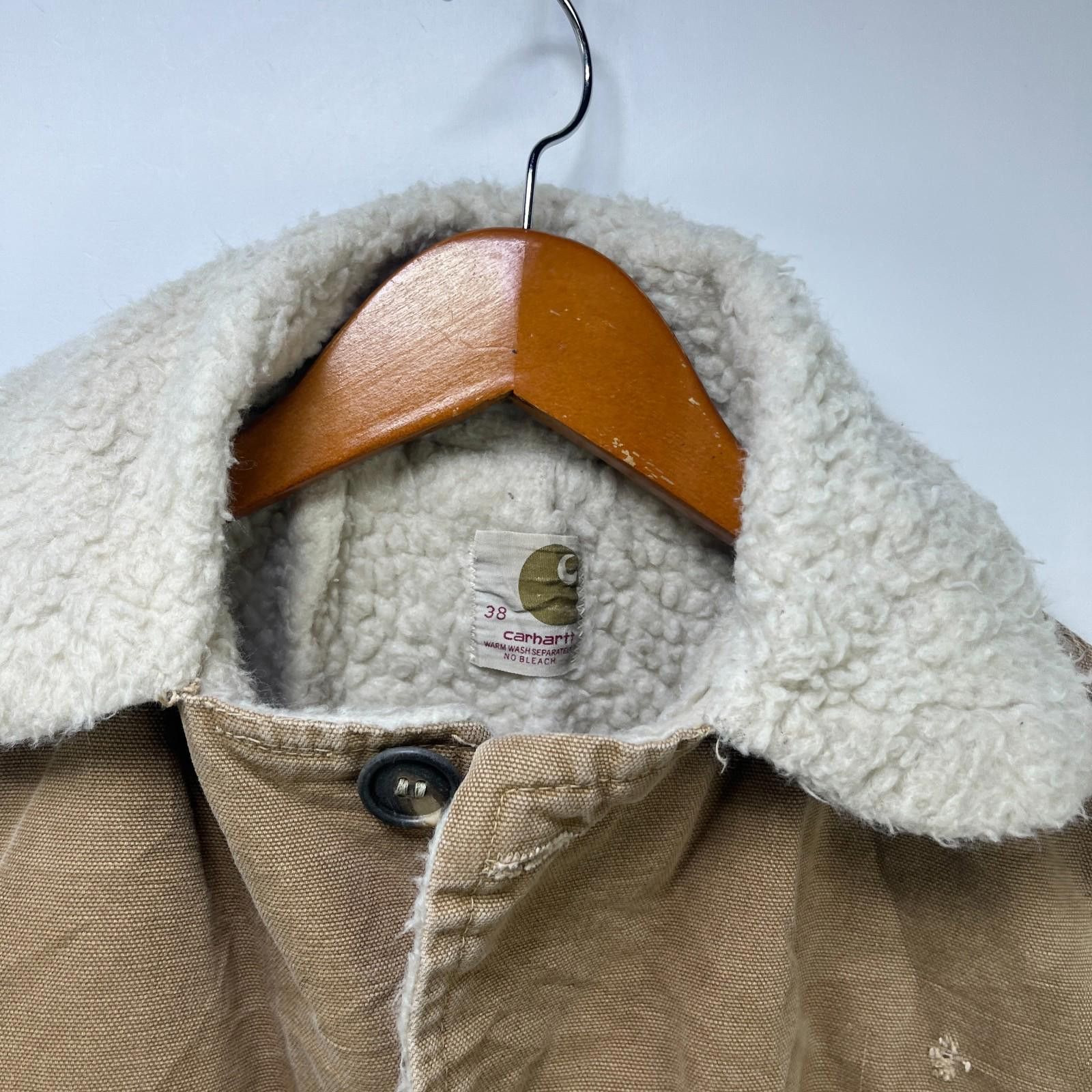 Carhartt Vintage 70s Carhartt Sherpa Lined Barn Jacket 38 Size US M / EU 48-50 / 2 - 3 Thumbnail