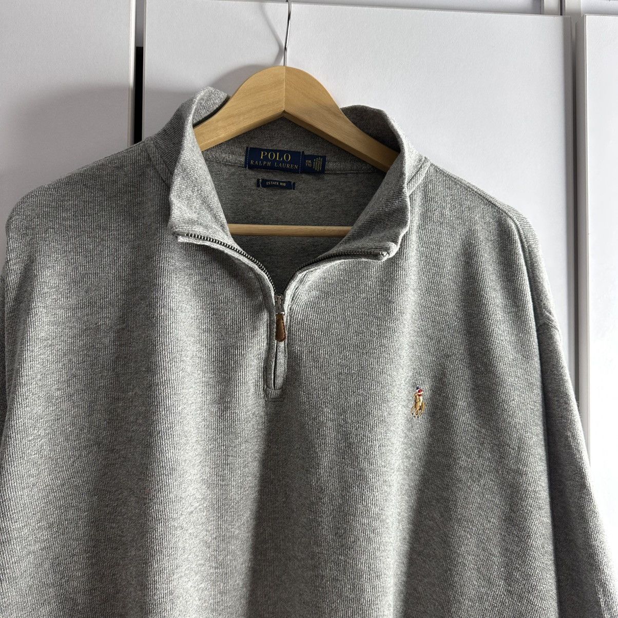Polo Ralph Lauren Polo Ralph Lauren 1/4 Zip Sweater Old Money Style 💵 Size US XXL / EU 58 / 5 - 2 Thumbnail