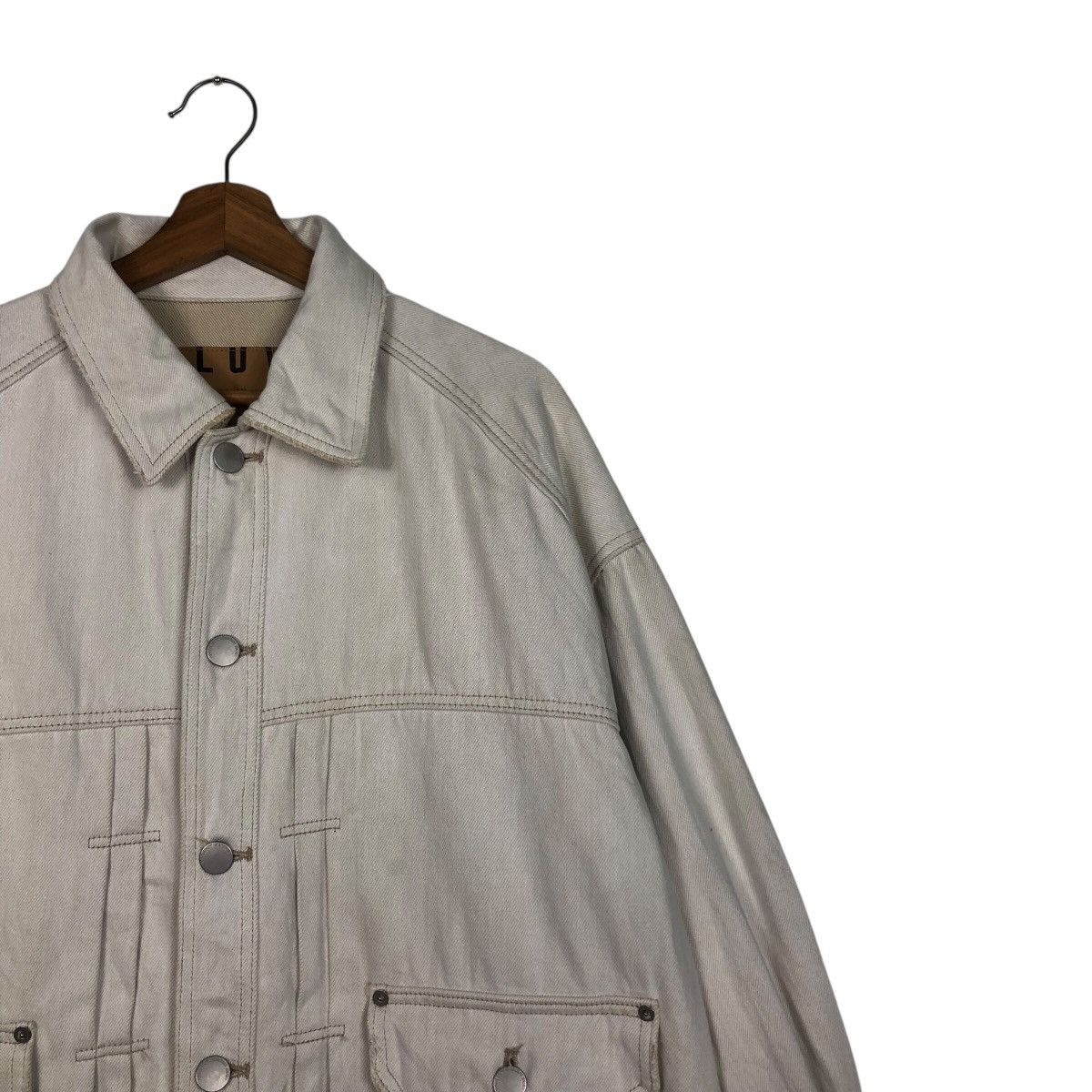 Issey Miyake 📌Vintage Denim Chore Jacket Pageboy Patchwork Design Size US M / EU 48-50 / 2 - 7 Thumbnail