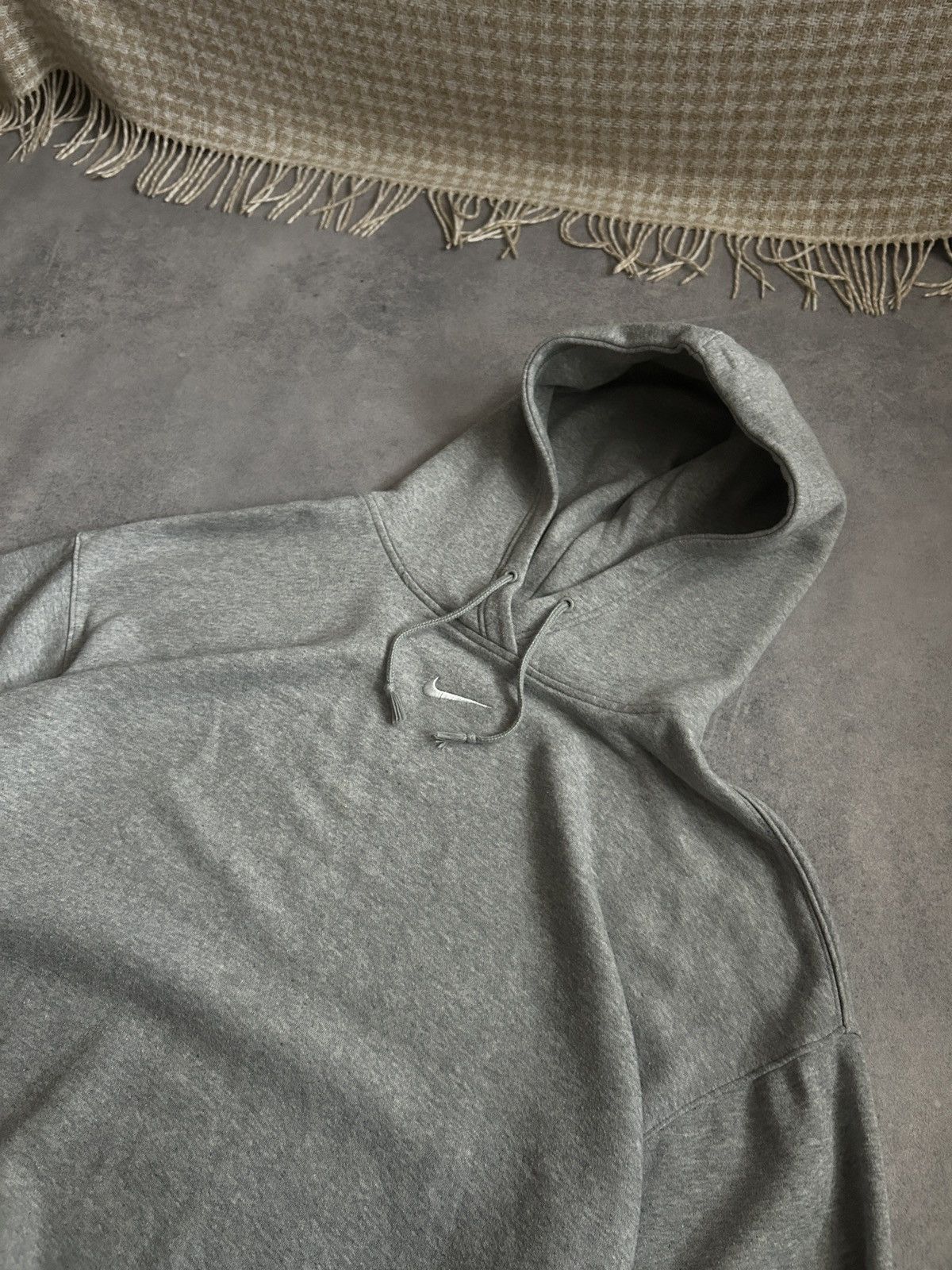 Nike Nike Central swoosh grey hoodies Travis Scott y2k Size US L / EU 52-54 / 3 - 2 Thumbnail