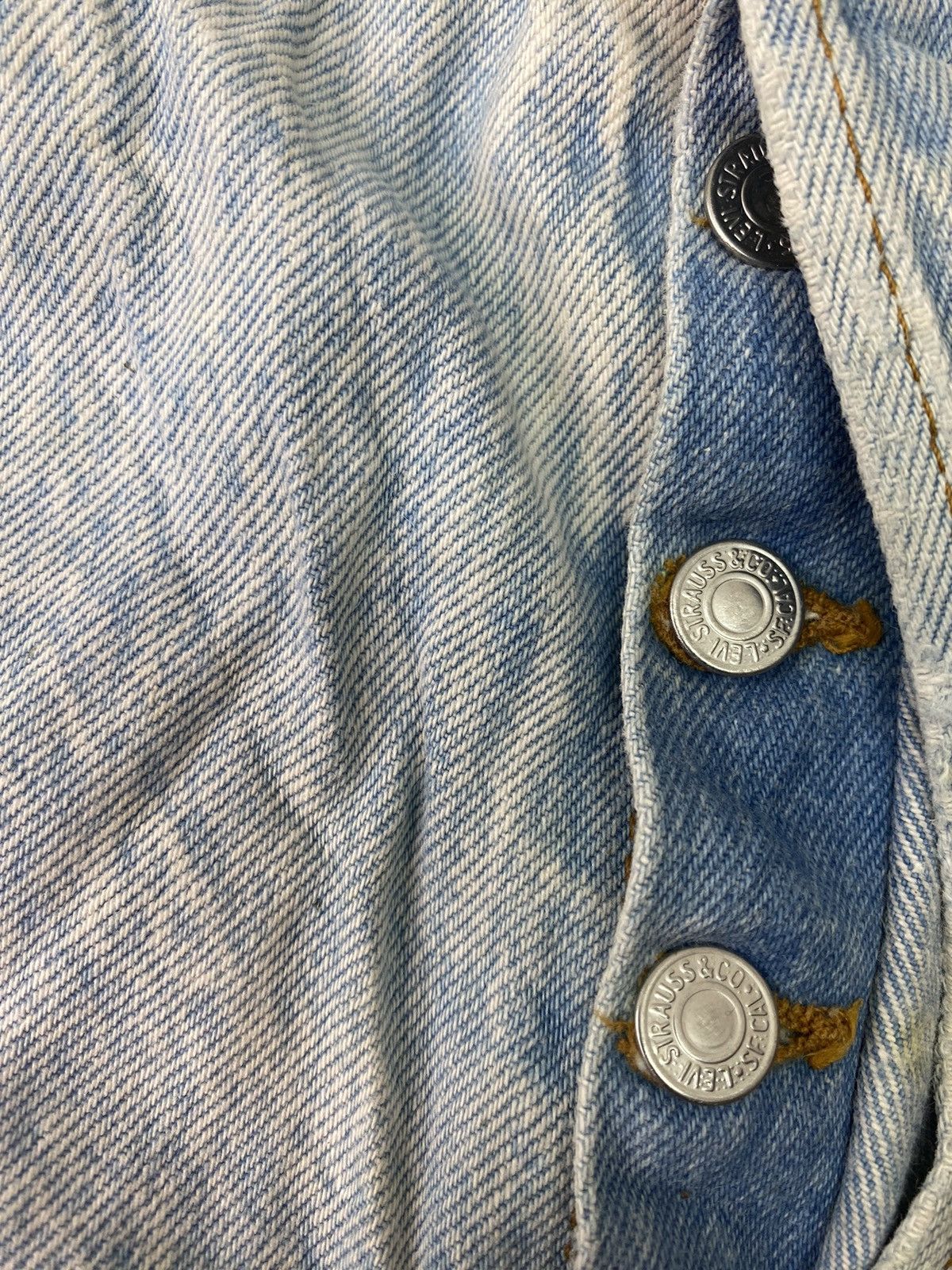 Levi's × Levi's Vintage Clothing Vintage Levi’s 501 Light Blue Washed Denim Made in USA Size US 31 - 10 Thumbnail