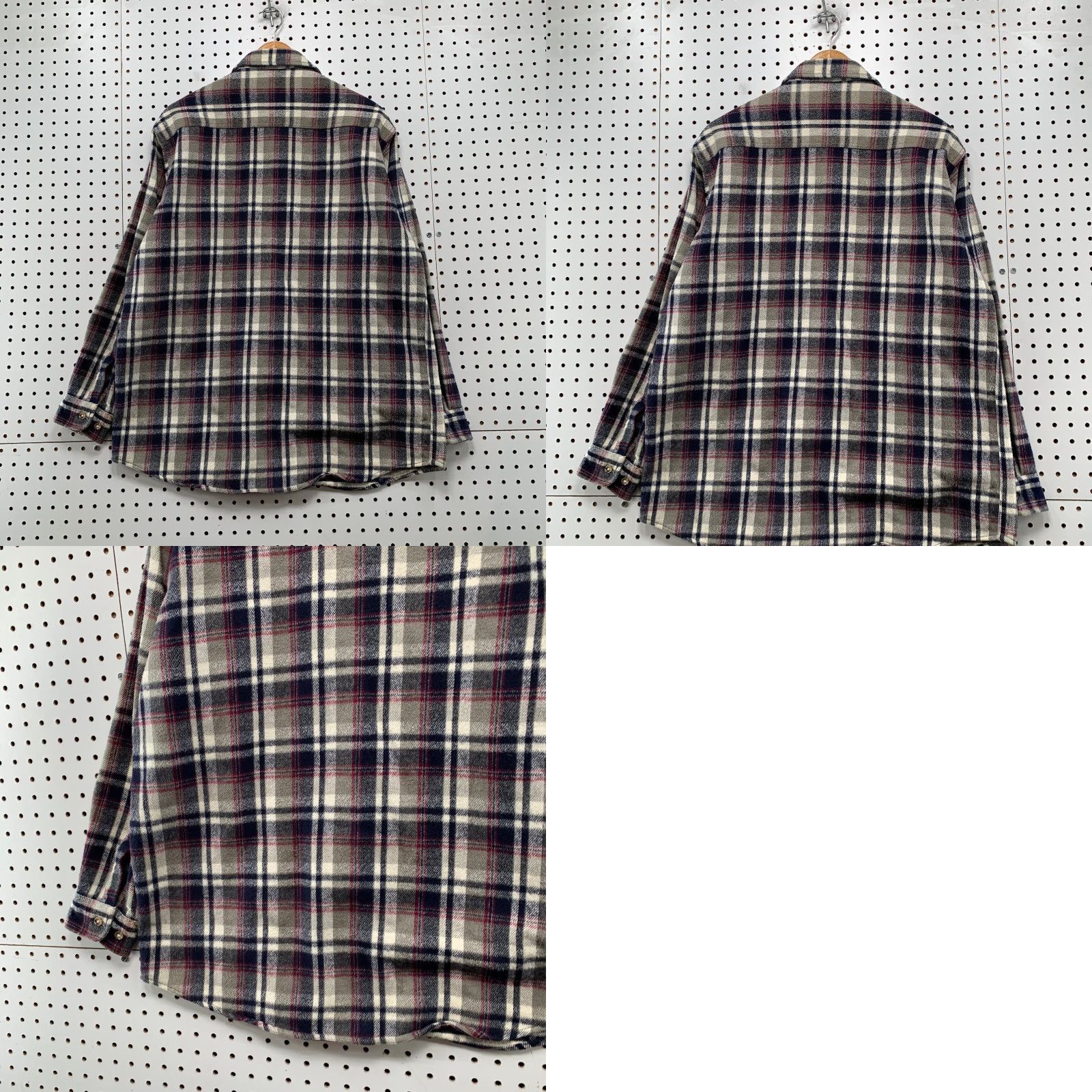 Vintage VINTAGE Trader Bay Shirt Mens L Brown Plaid Heavyweight Flannel Button-Down Shirt Size US L / EU 52-54 / 3 - 9 Thumbnail