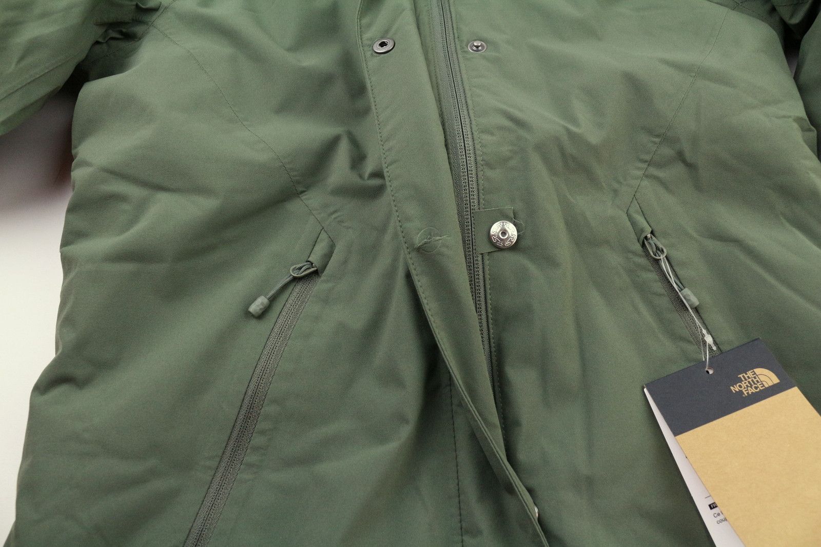 The North Face INLUX XS Dryvent Green Padded Waterproof Jacket 79732 Size XS / US 0-2 / IT 36-38 - 15 Thumbnail