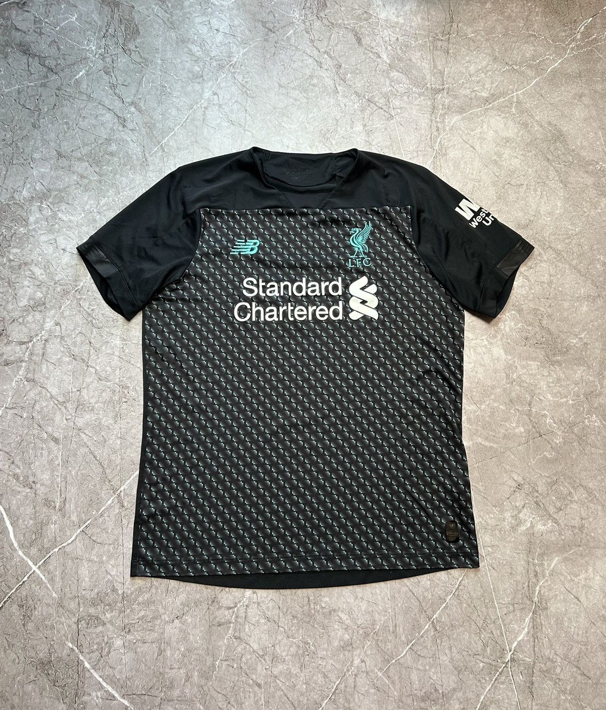 New Balance 2019 2020 Liverpool New Balance Away Third Kit Soccer Jersey Size US L / EU 52-54 / 3 - 2 Thumbnail