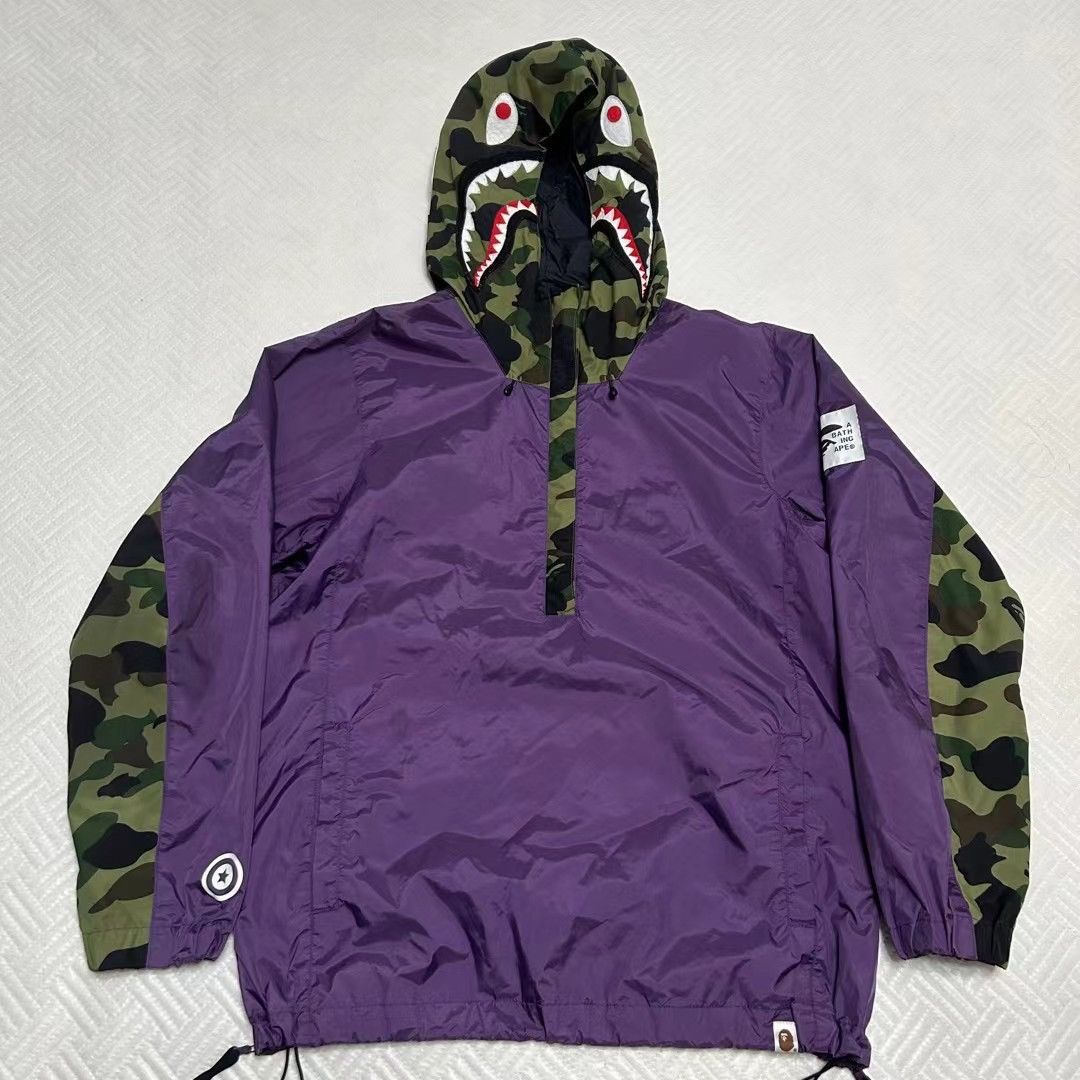Bape SPACE CAMO SHARK WIDE JACKET Size US L / EU 52-54 / 3 - 1 Thumbnail