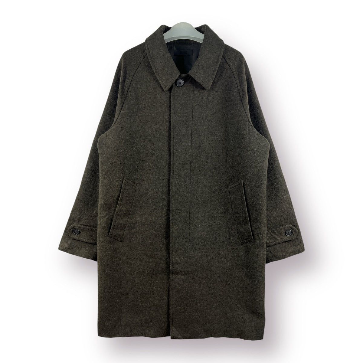 Japanese Brand 🔥 UNIQLO JAPAN WOOL OVERCOAT - L Size US M / EU 48-50 / 2 - 1 Thumbnail