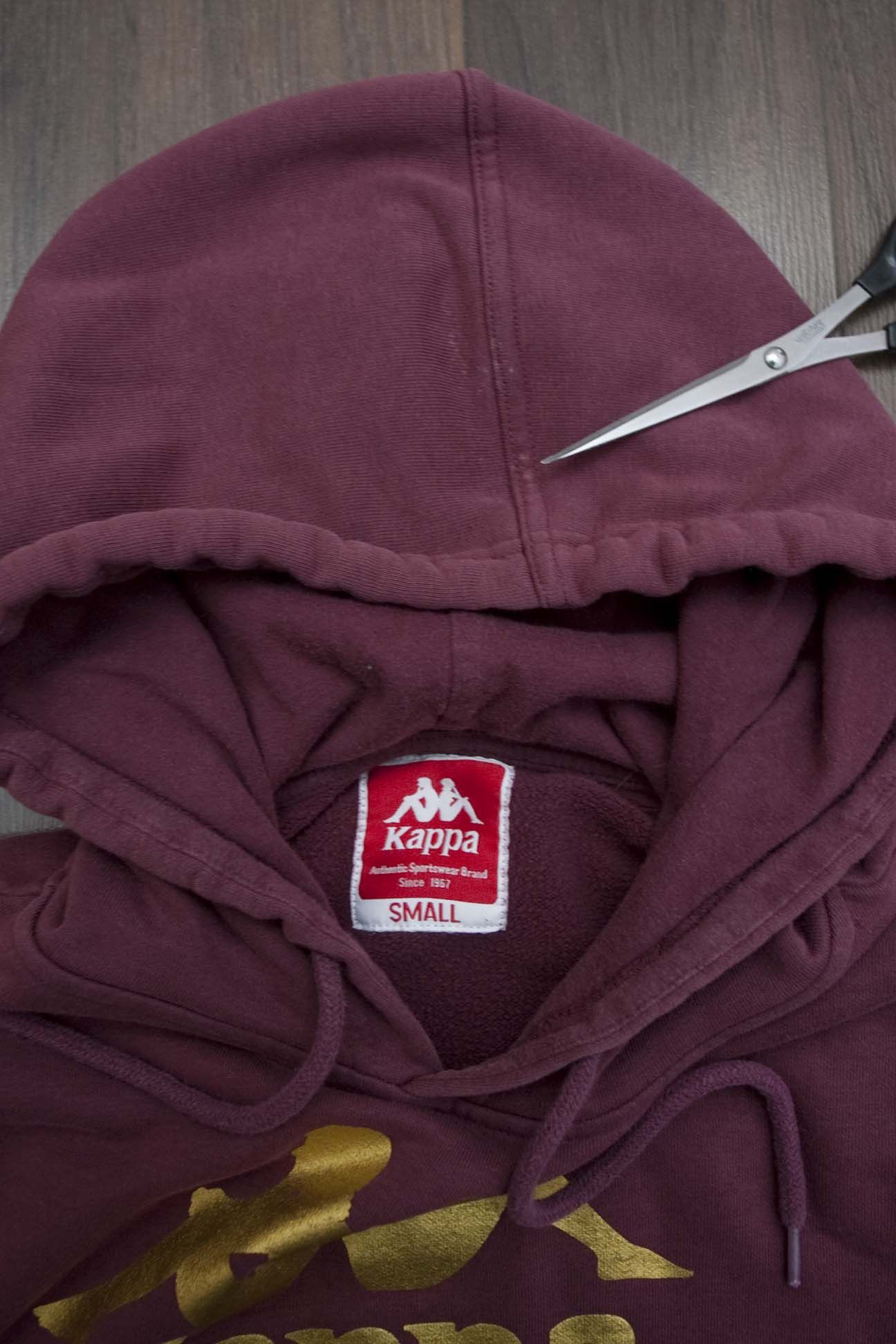 Kappa Kappa Hoodie Size S Burgundy Logo Size US S / EU 44-46 / 1 - 2 Thumbnail