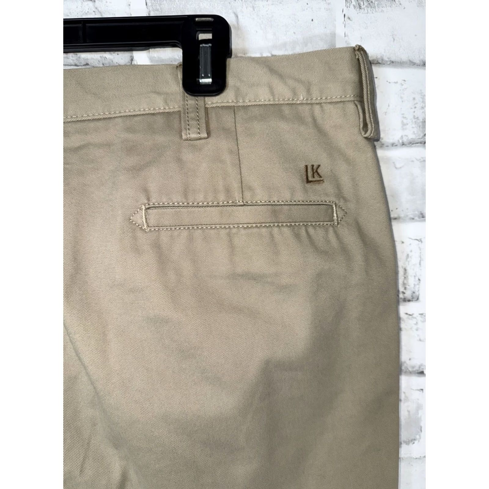 Haggar Life Haggar Chino Pants Striped Beige 40x30 NWT Slim Straight Men's Trousers Size US 40 / EU 56 - 5 Thumbnail