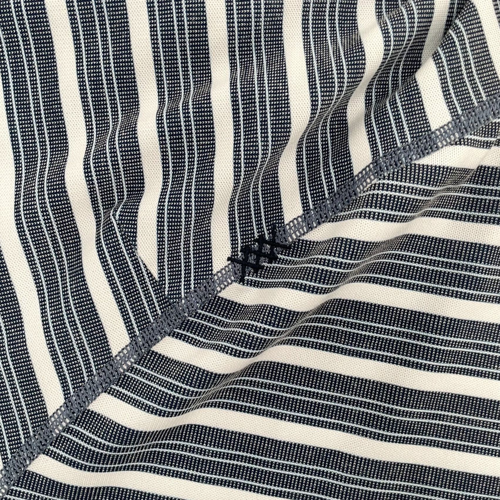 Rhone Rhone Commuter Shirt 2XL Blue Polo Striped Active Logo Mens XXL Adult Size US XXL / EU 58 / 5 - 4 Thumbnail