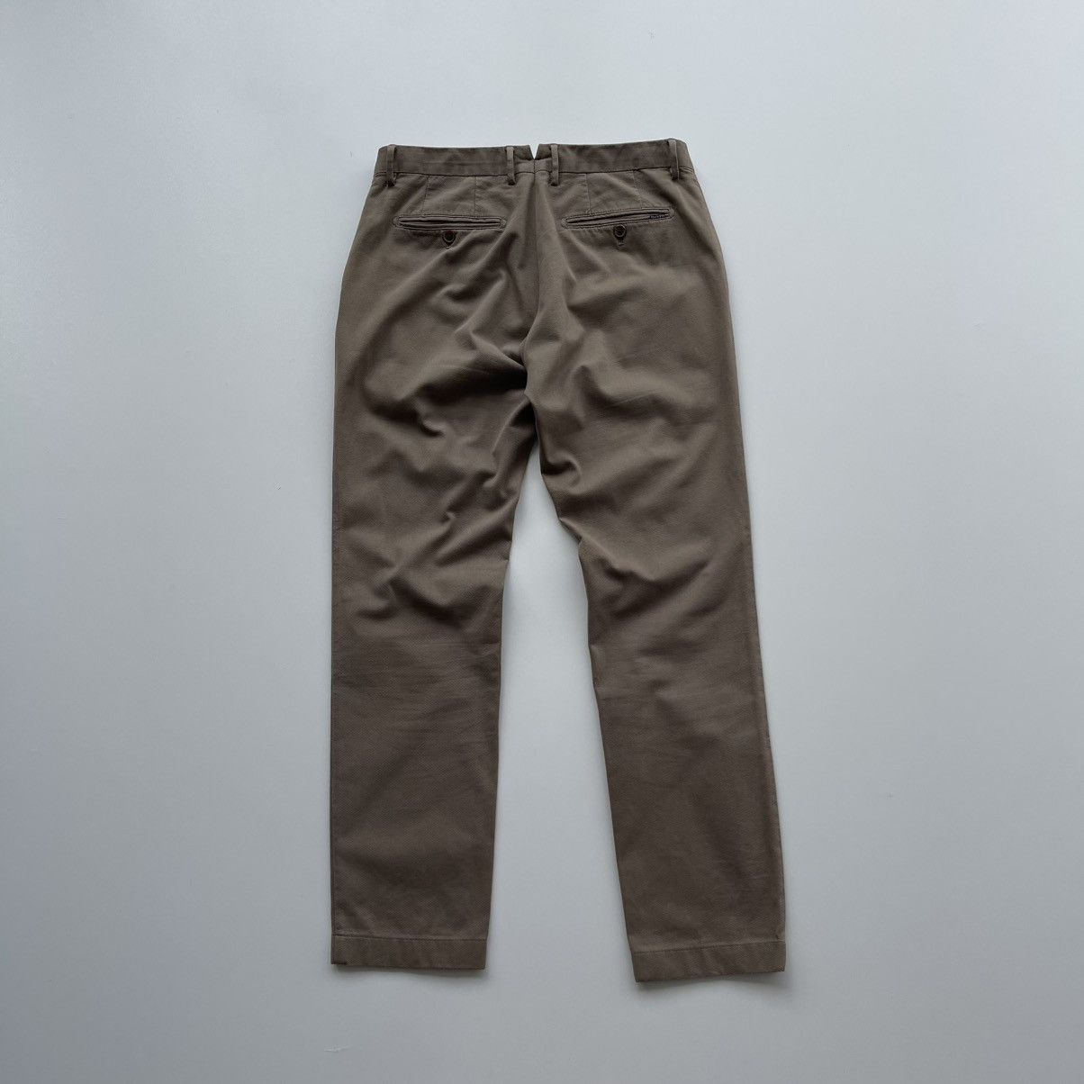 Hackett Hackett London Kensington Garment Dyed Texture Slim Chino Size US 33 - 3 Thumbnail