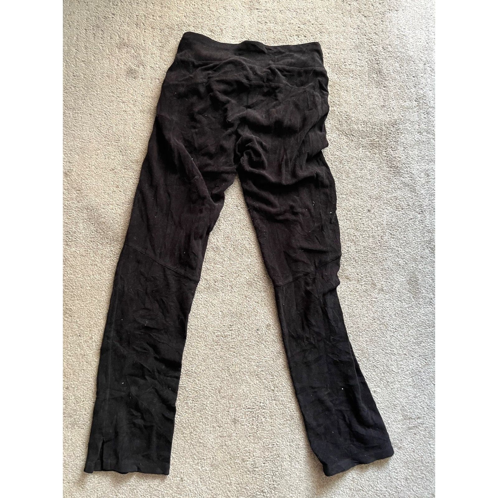 Calvin Klein Calvin Klein Performance Leggings Medium Black Waistband Pants Size 32" / US 10 / IT 46 - 3 Thumbnail