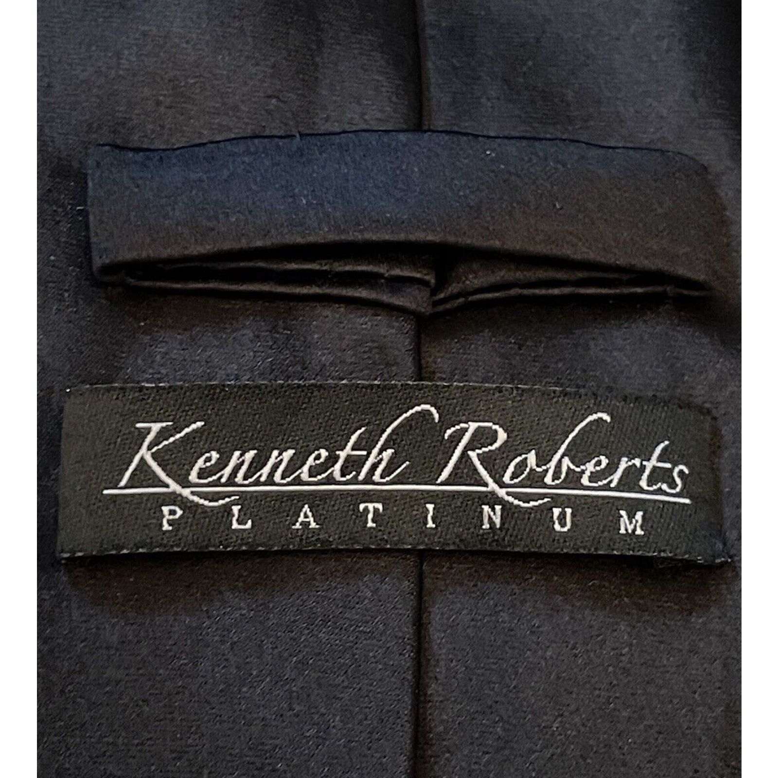 Other Kenneth Roberts Platinum Black 100% Silk In China Size ONE SIZE - 8 Thumbnail