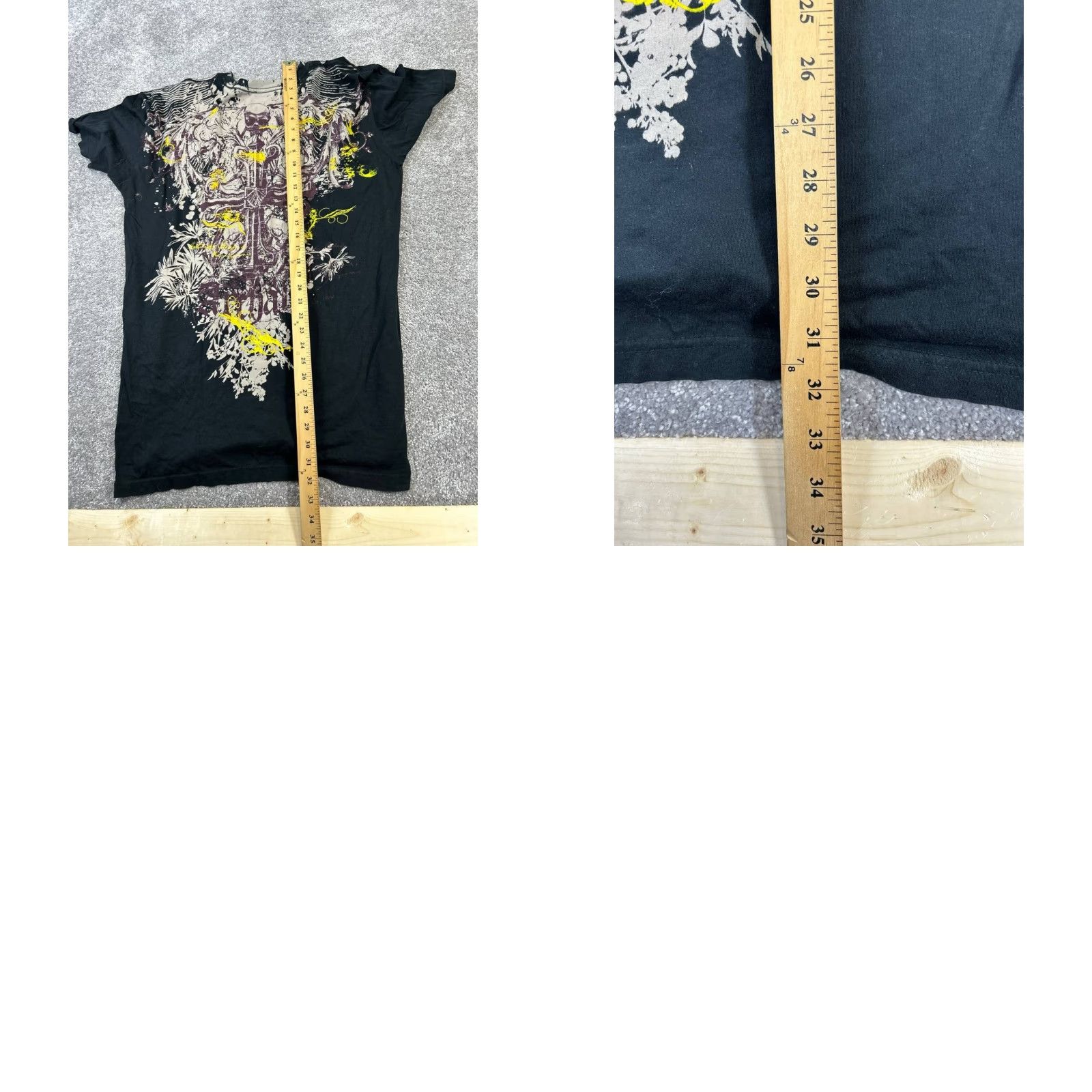Vintage VINTAGE Archaic T-Shirt Men XL Black Cotton Graphic Print Short Sleeve Crew Neck 2010s 2010-2019 Summer Fall Spring Mens Size US XL / EU 56 / 4 - 8 Thumbnail