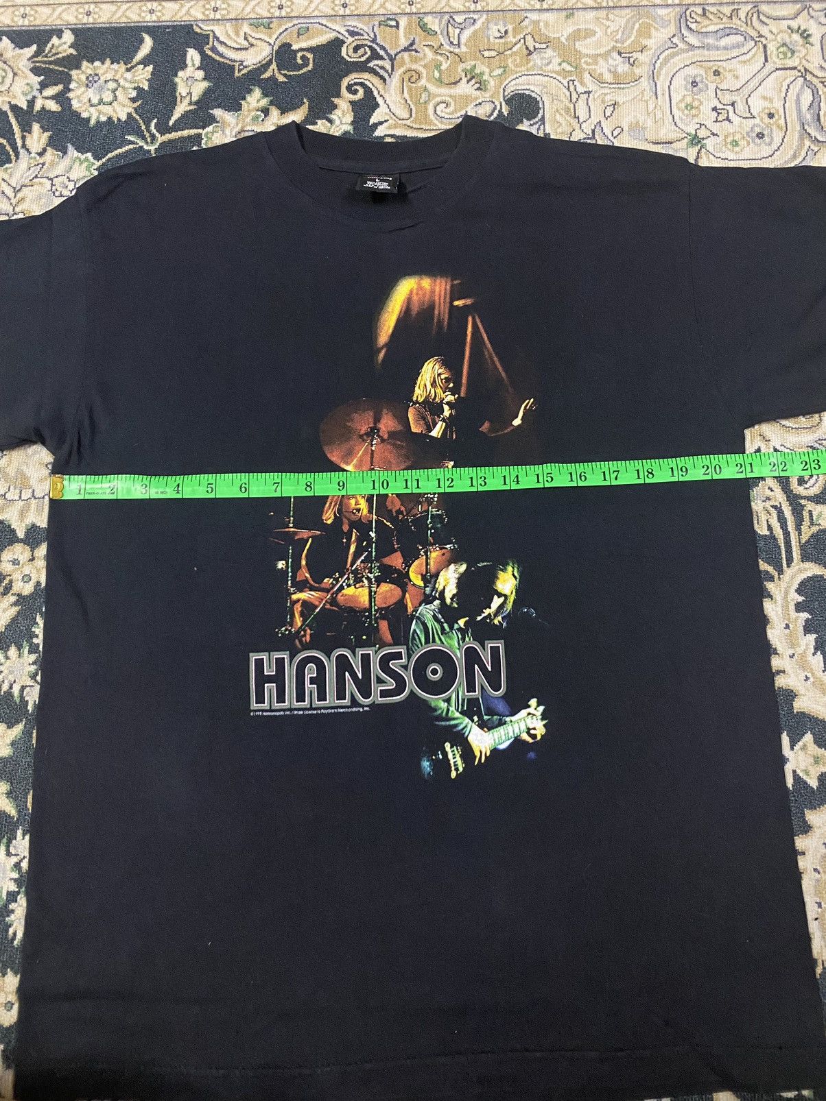 Band Tees Vintage 1998 Hanson Size US L / EU 52-54 / 3 - 11 Thumbnail