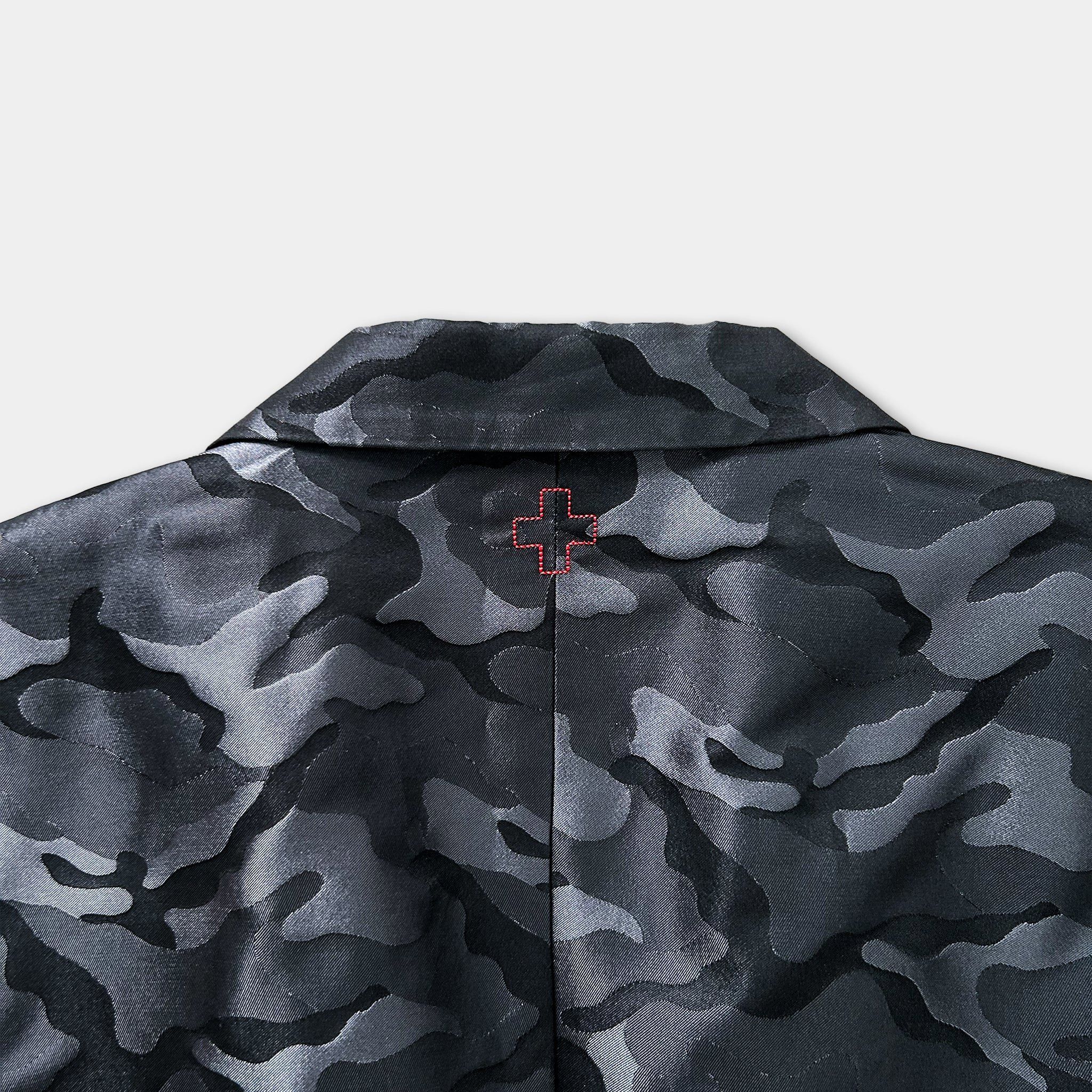 A.F. Vandevorst A.F. Vandervorst Grey Camo Blazer Size 38L - 5 Thumbnail