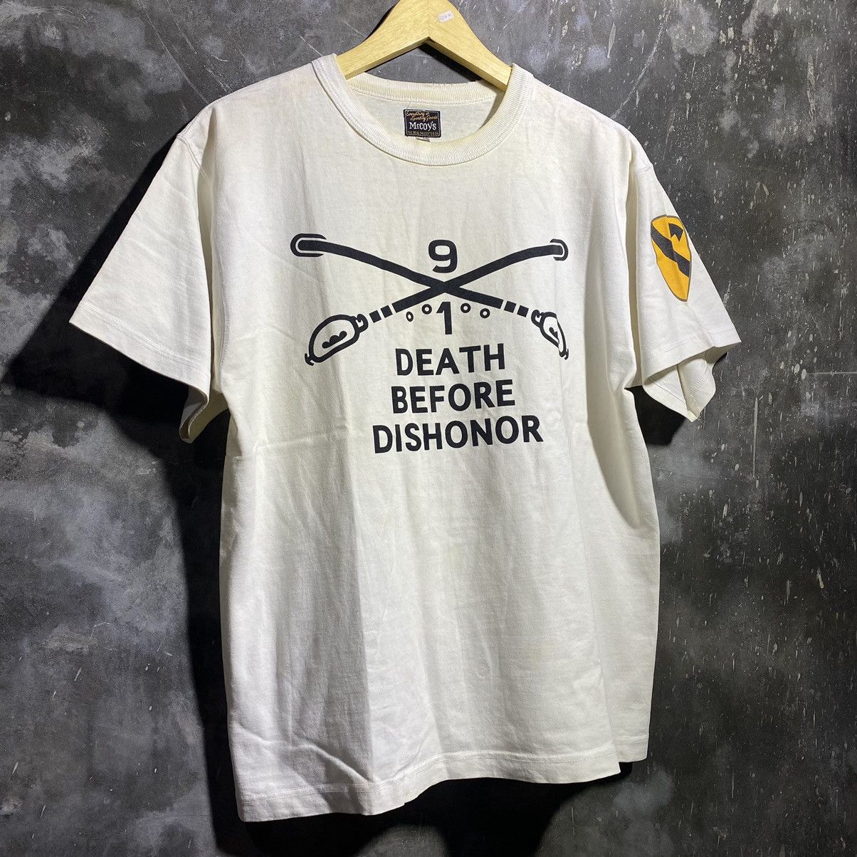 The Real McCoy's McCoy’s Cavalry Death Before Dishonor Tshirt | Grailed