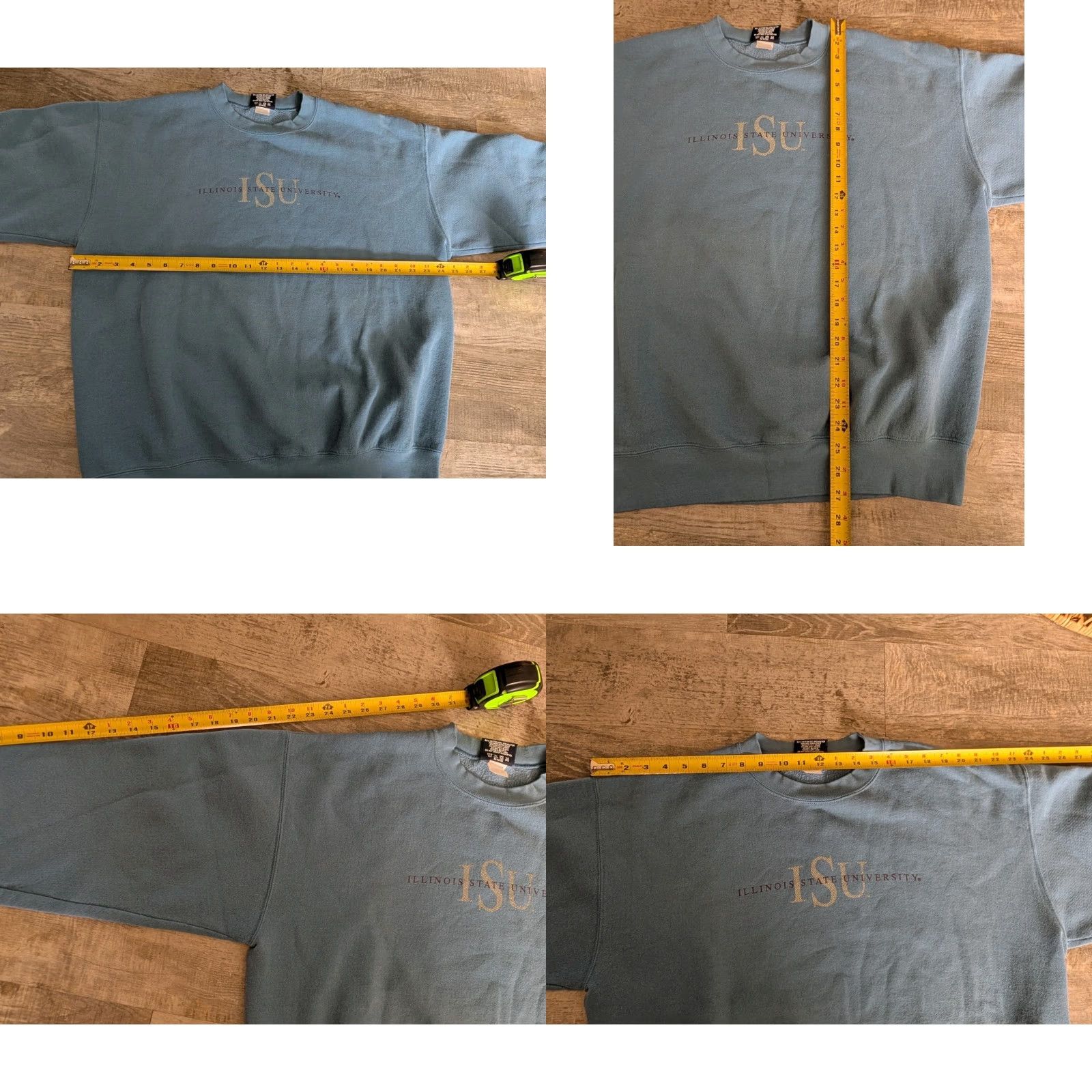Jansport Vtg Jansport 90s Illinois State University Crewneck Sweatshirt XL Blue USA Made Size US XL / EU 56 / 4 - 8 Thumbnail