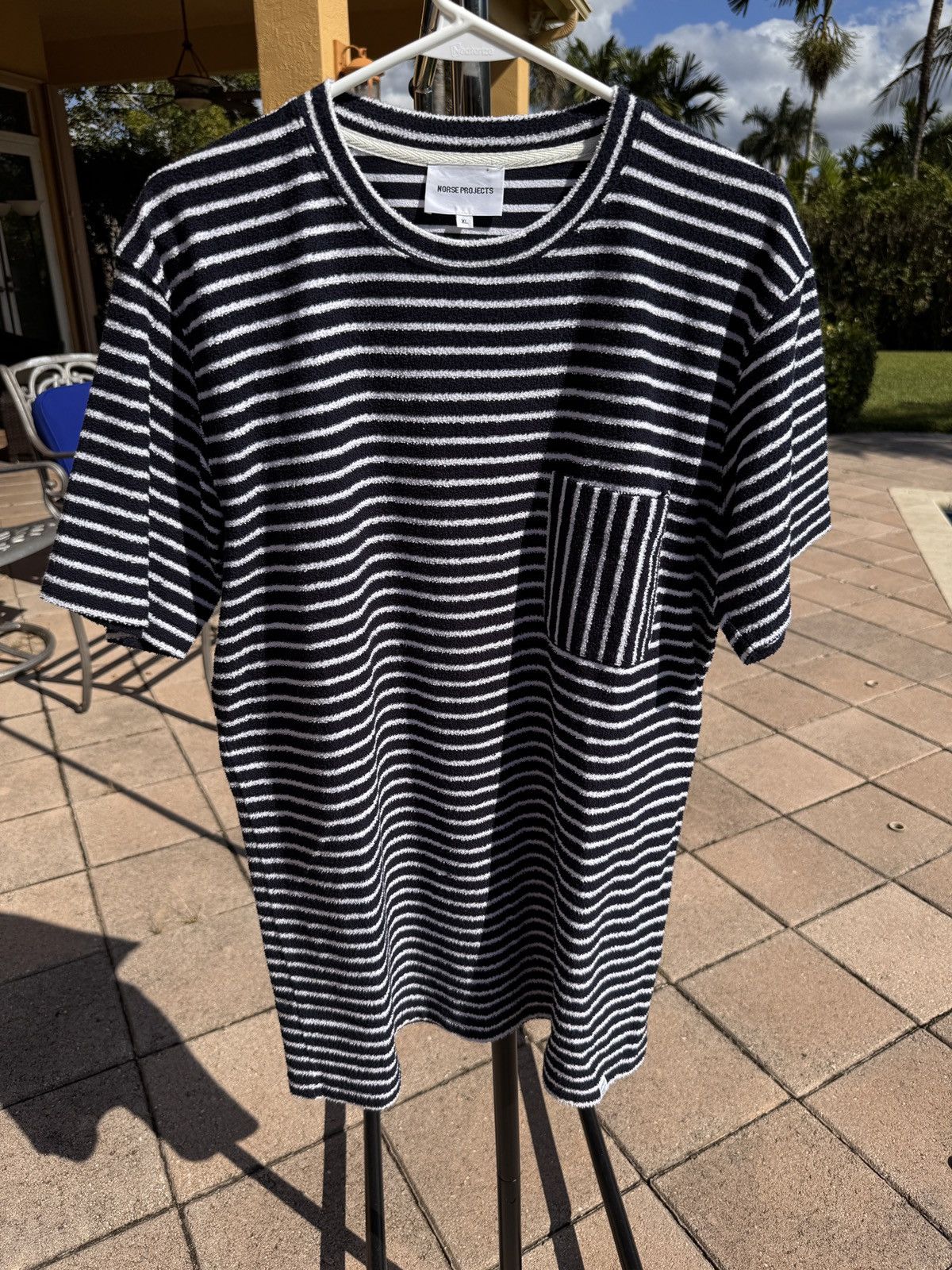 Norse Projects Norse Projects Striped Towel Tee size XL Size US XL / EU 56 / 4 - 1 Thumbnail