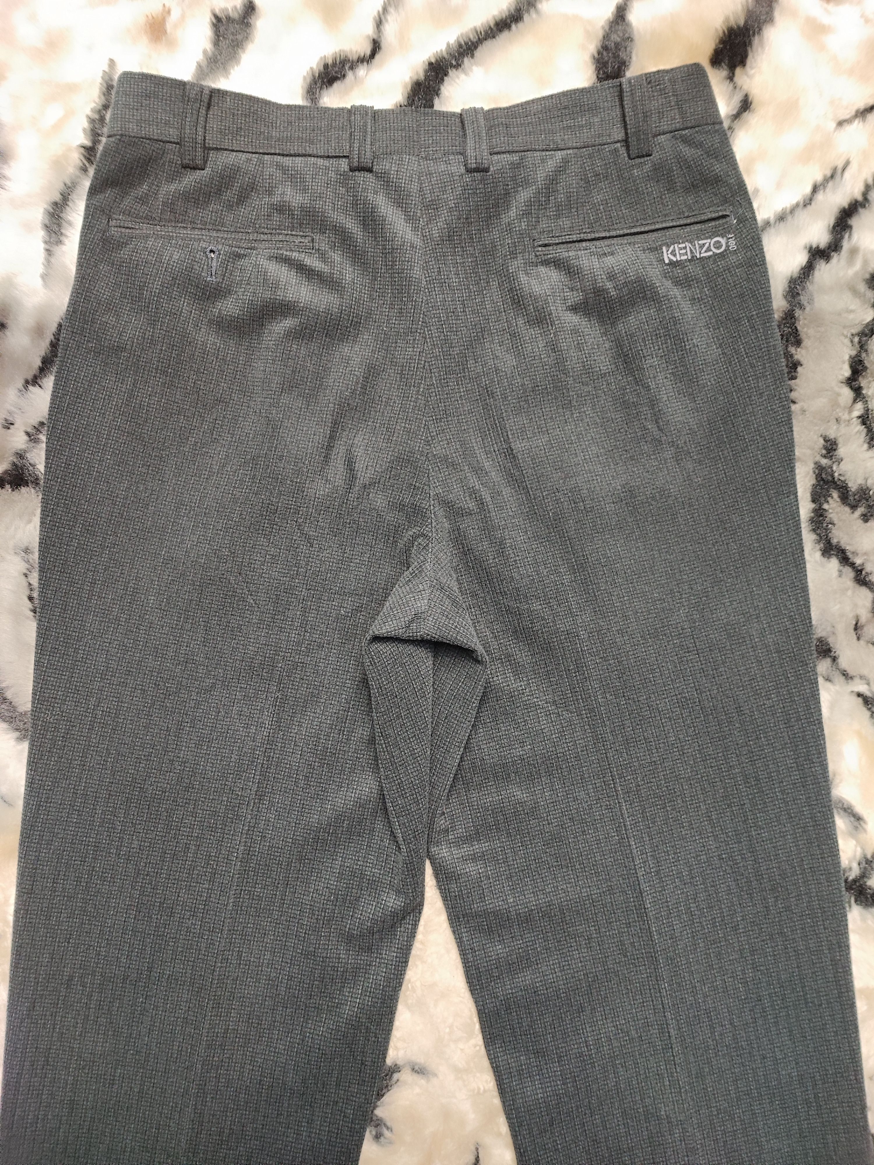 Kenzo Vintage Kenzo Wool Waffle Design Size US 31 - 11 Thumbnail
