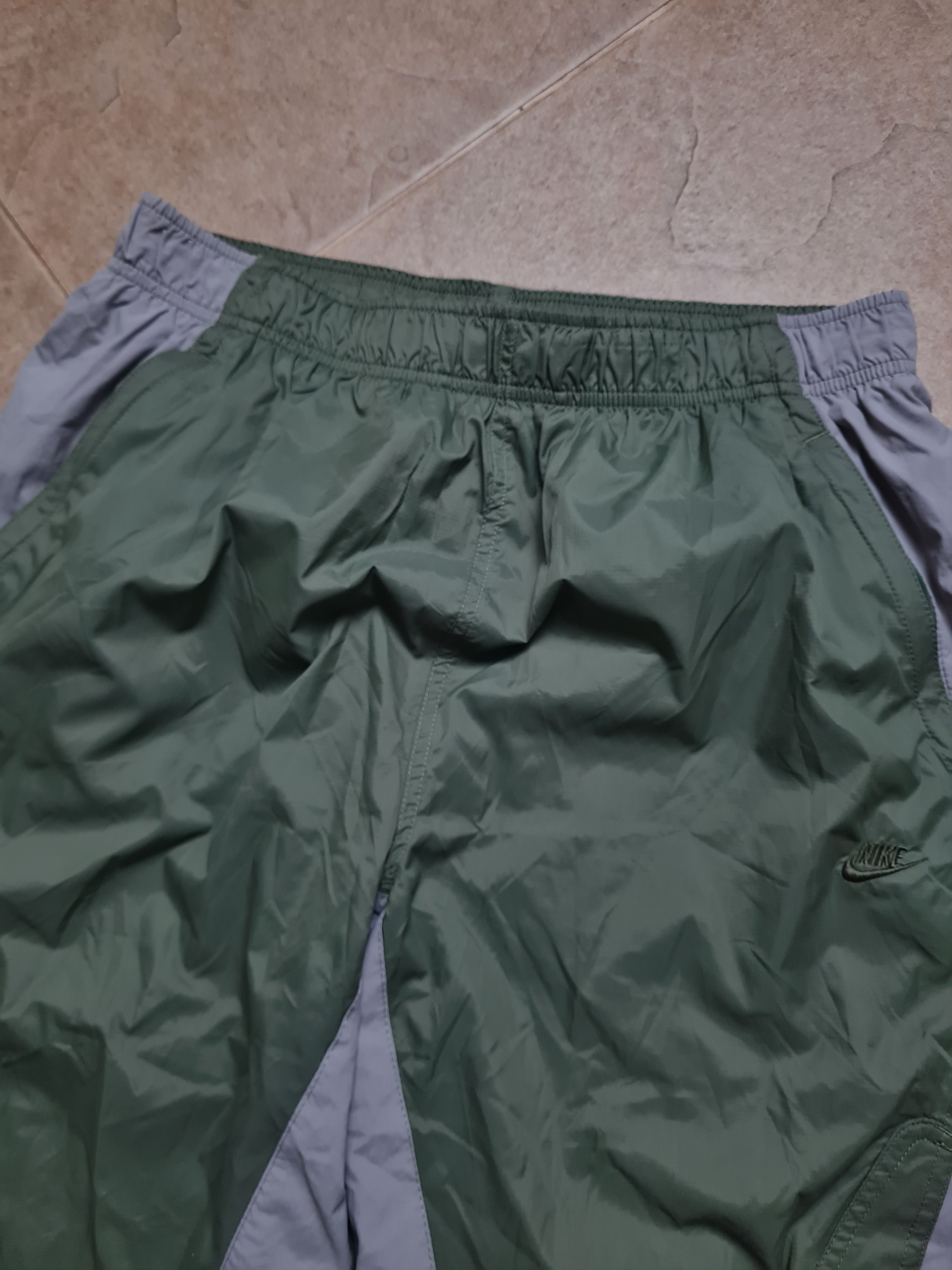 Nike Vintage drill pants khaki 00s Nike AIR Tracksuit Bottoms L Size US 32 / EU 48 - 21 Thumbnail