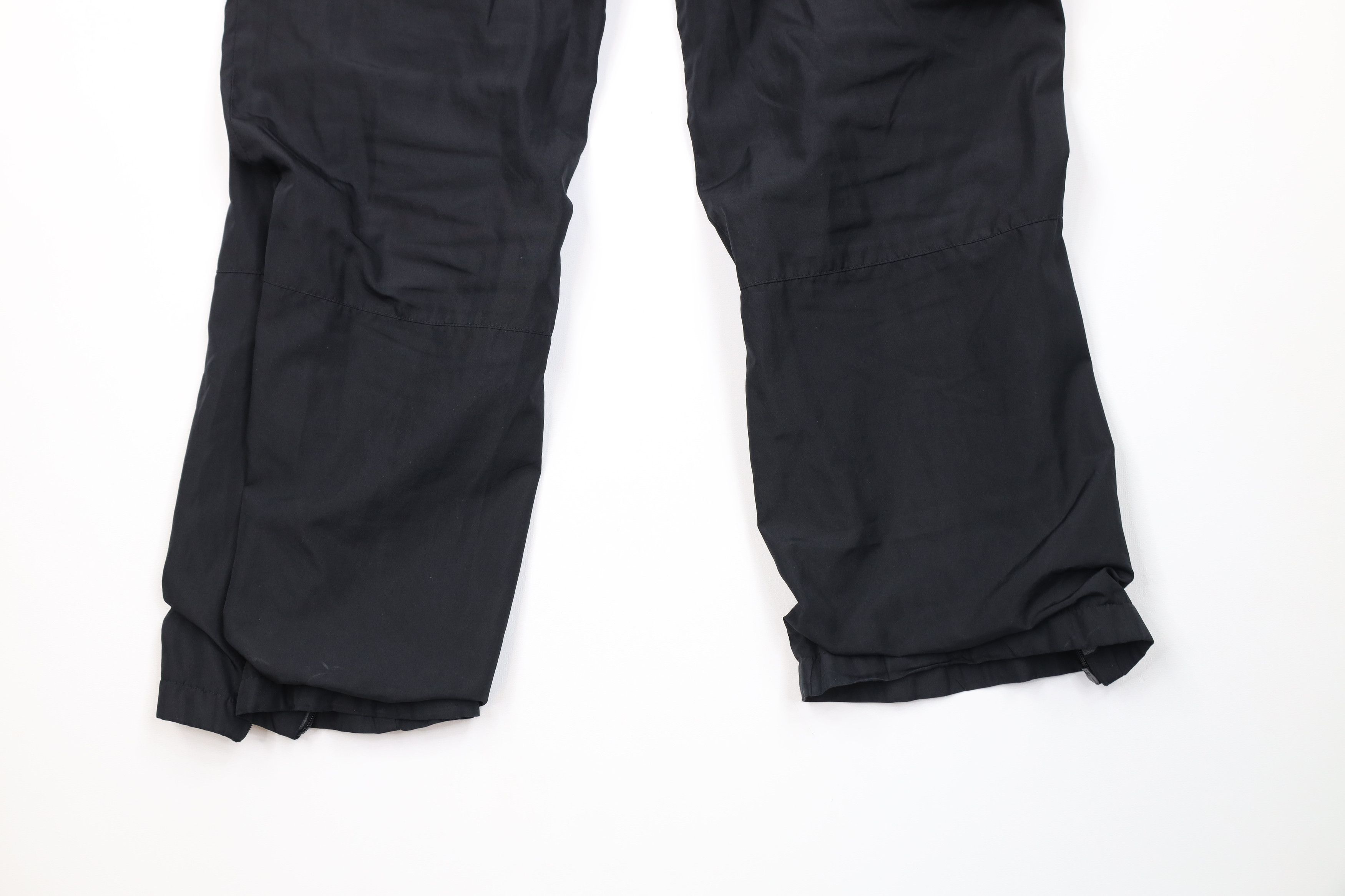 J.Crew Vintage 90s J Crew Gym Wide Leg Windbreaker Pants Black Size US 32 / EU 48 - 15 Thumbnail