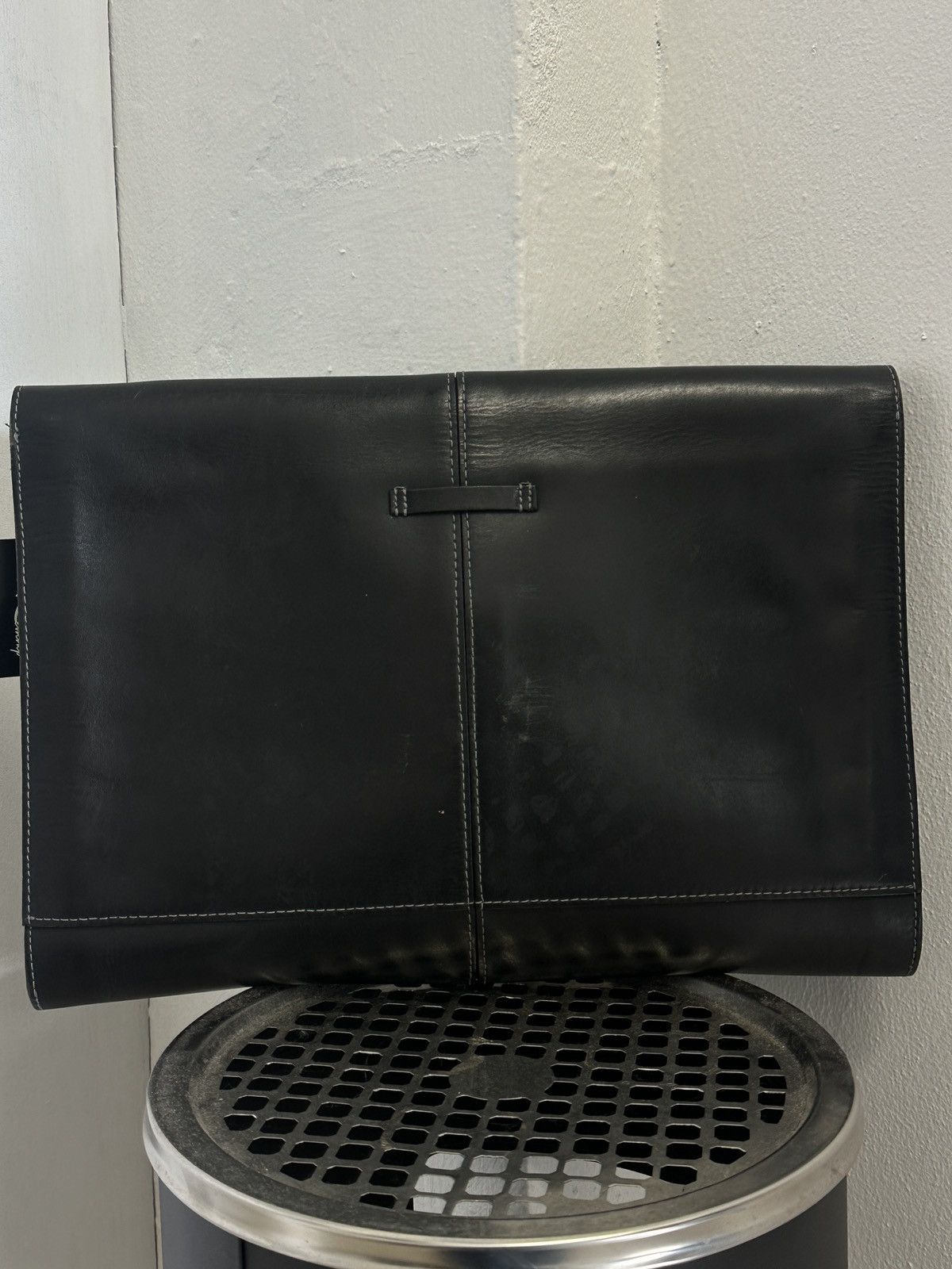 Jean Paul Gaultier Jean Paul Gaultier Leather Clutch Bag Size ONE SIZE - 8 Thumbnail