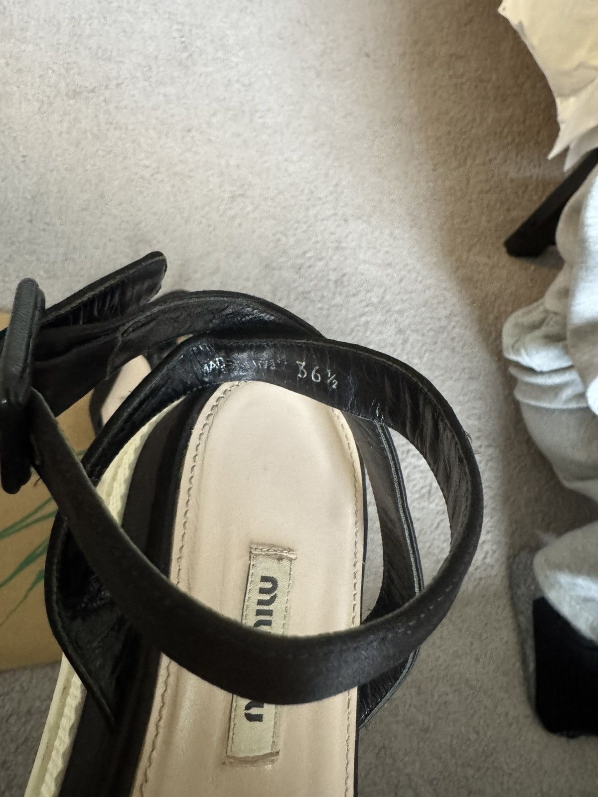 Miu Miu Miu Miu platform sandals Size US 6.5 / IT 36.5 - 3 Thumbnail